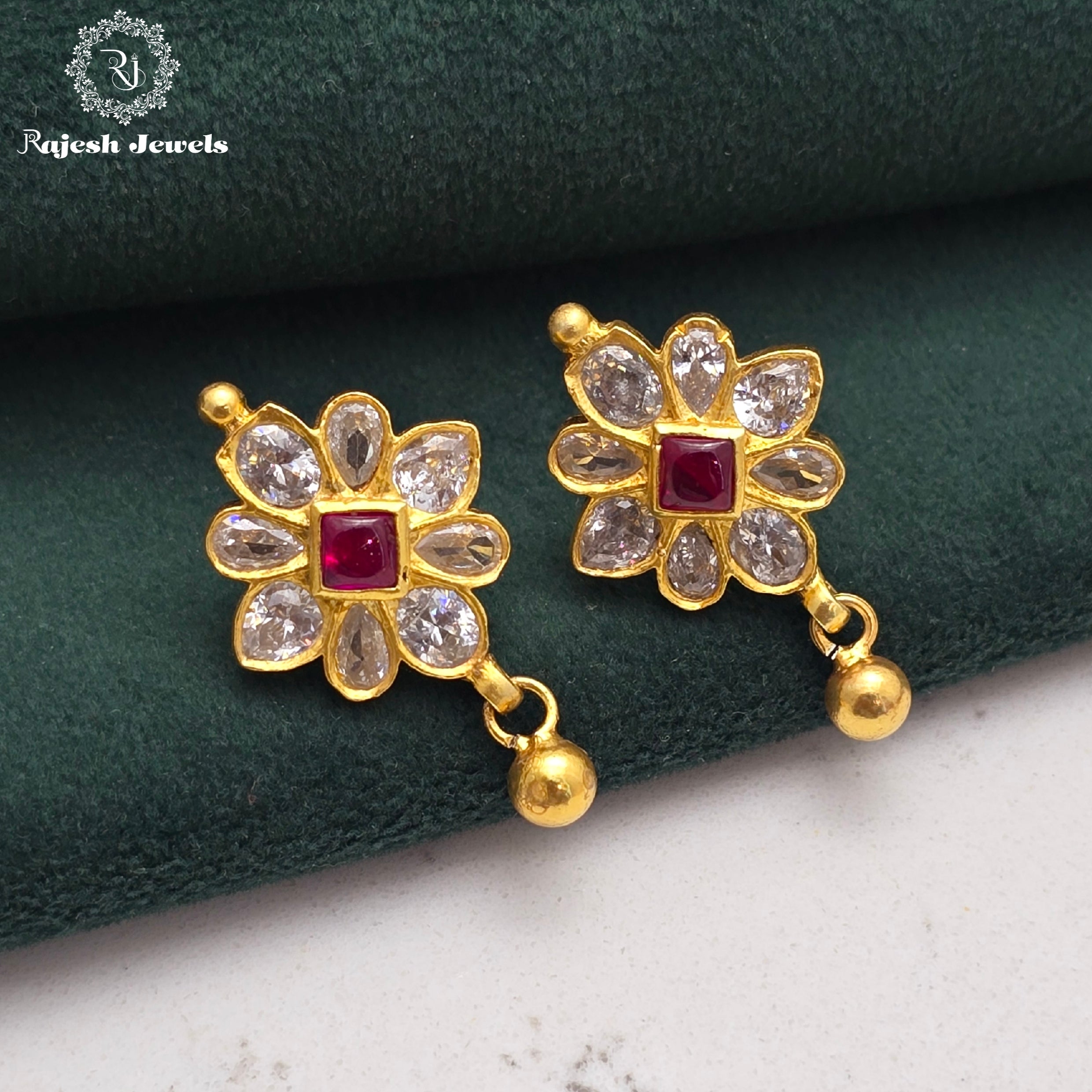 Mesmerizing Gold Plated Earrings