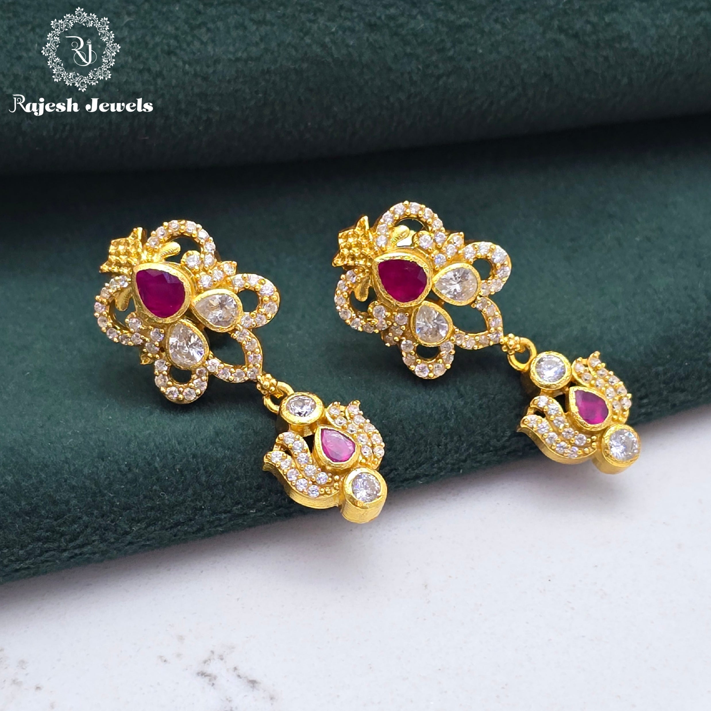 Versatile Cz Hanging Earrings