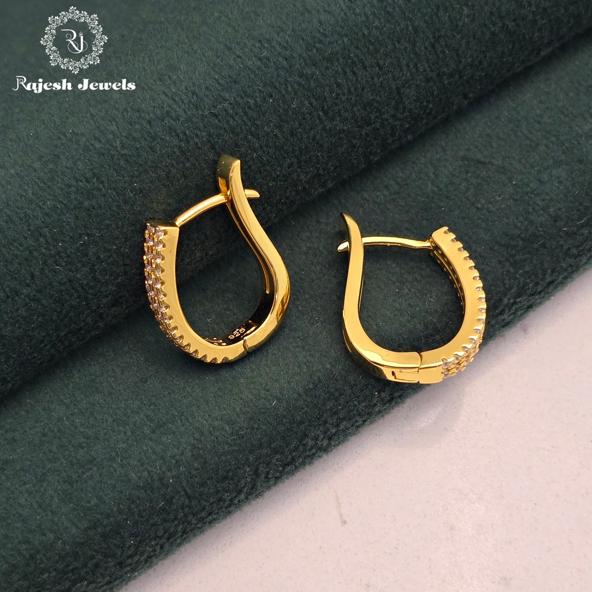 Superior Gold Plated Hoop Earrings