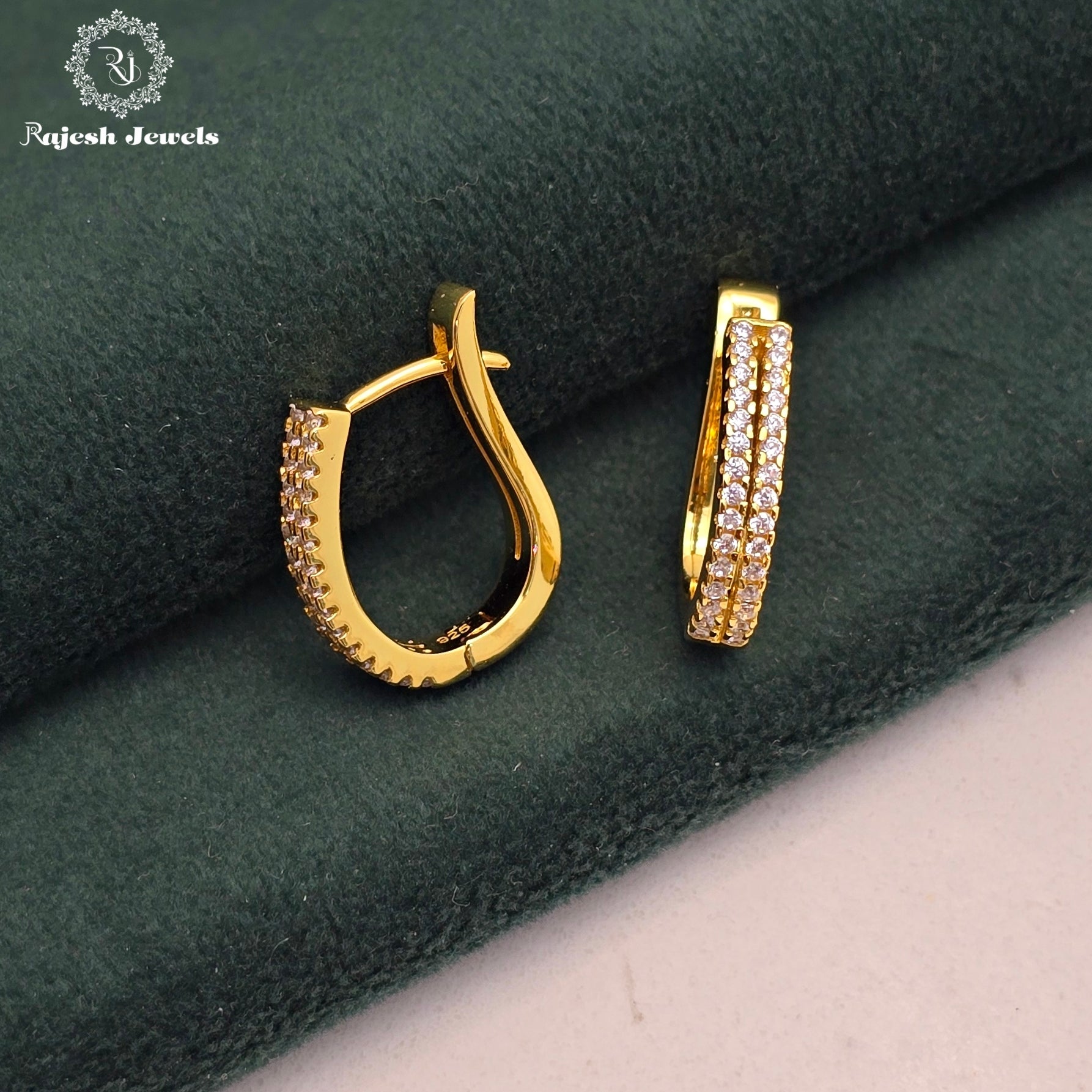 Superior Gold Plated Hoop Earrings