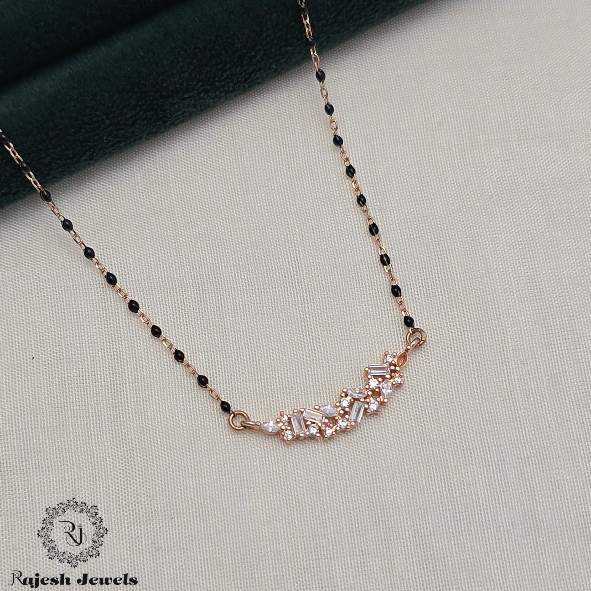 Alluring Rosegold Mangalsutra