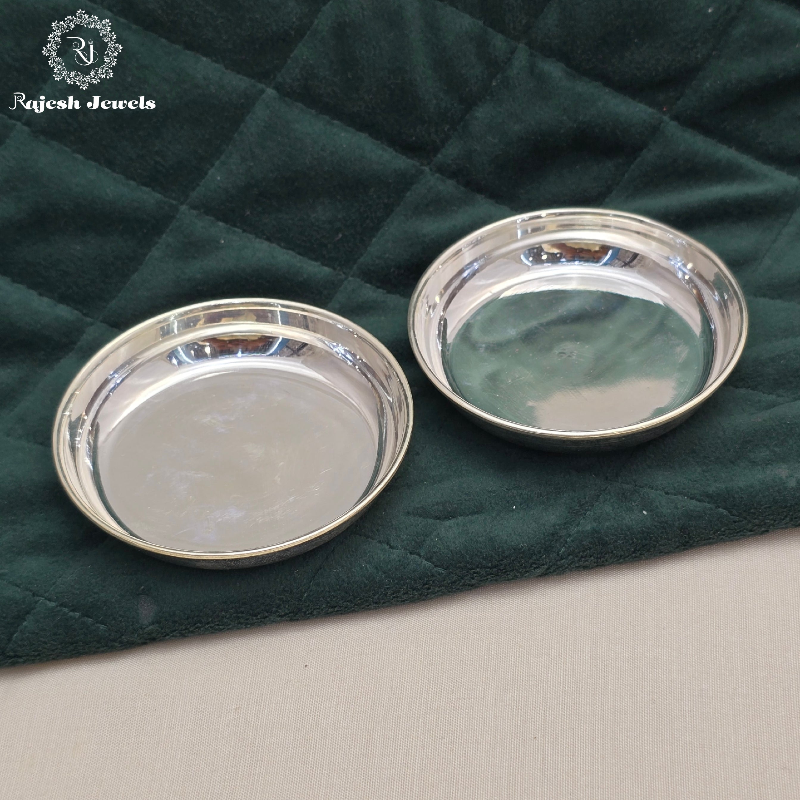 Plain Plates To Keep Deepam