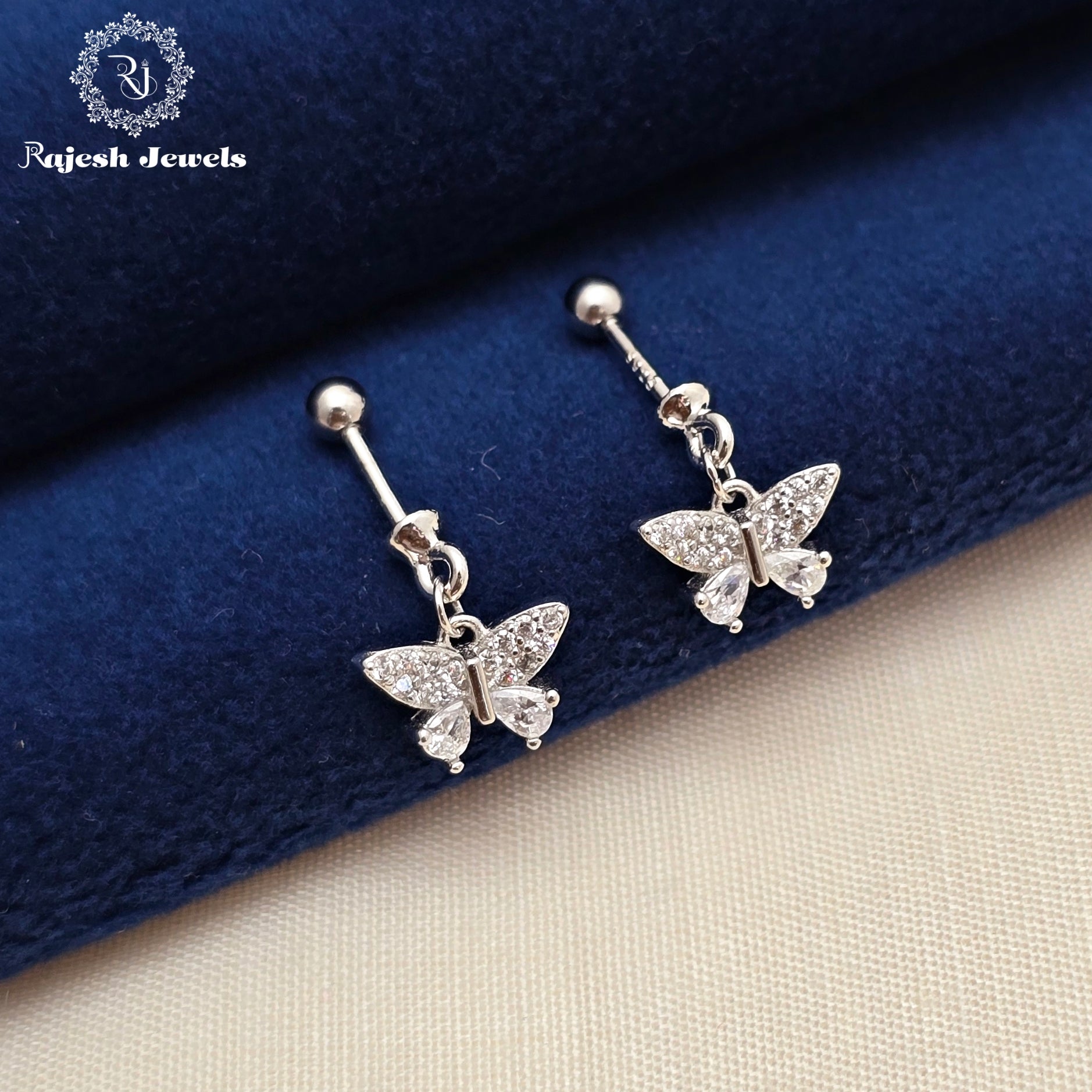 Flying Butterfly Helix Earrings