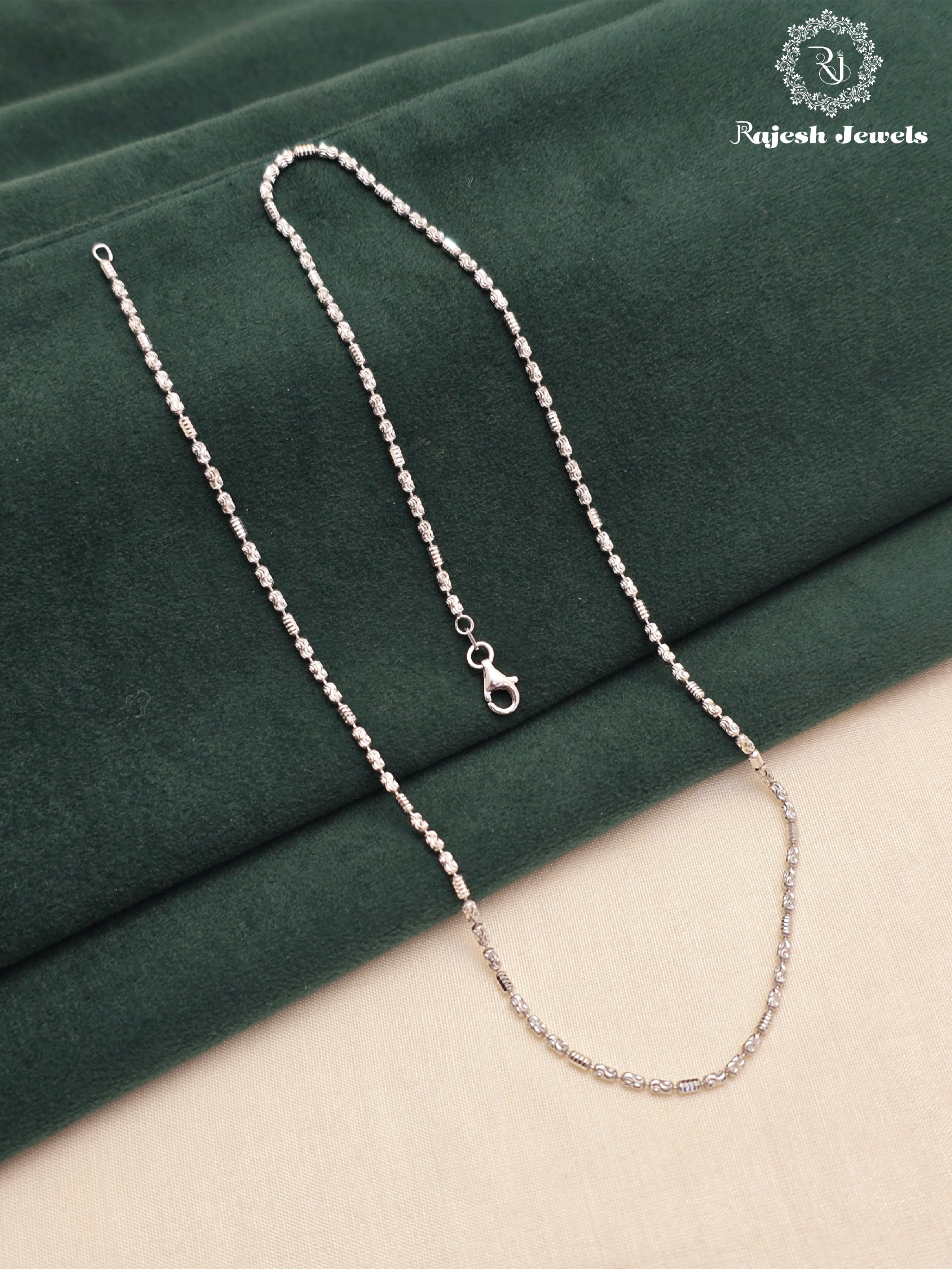 Radiant Rhodium Silver Neckchain