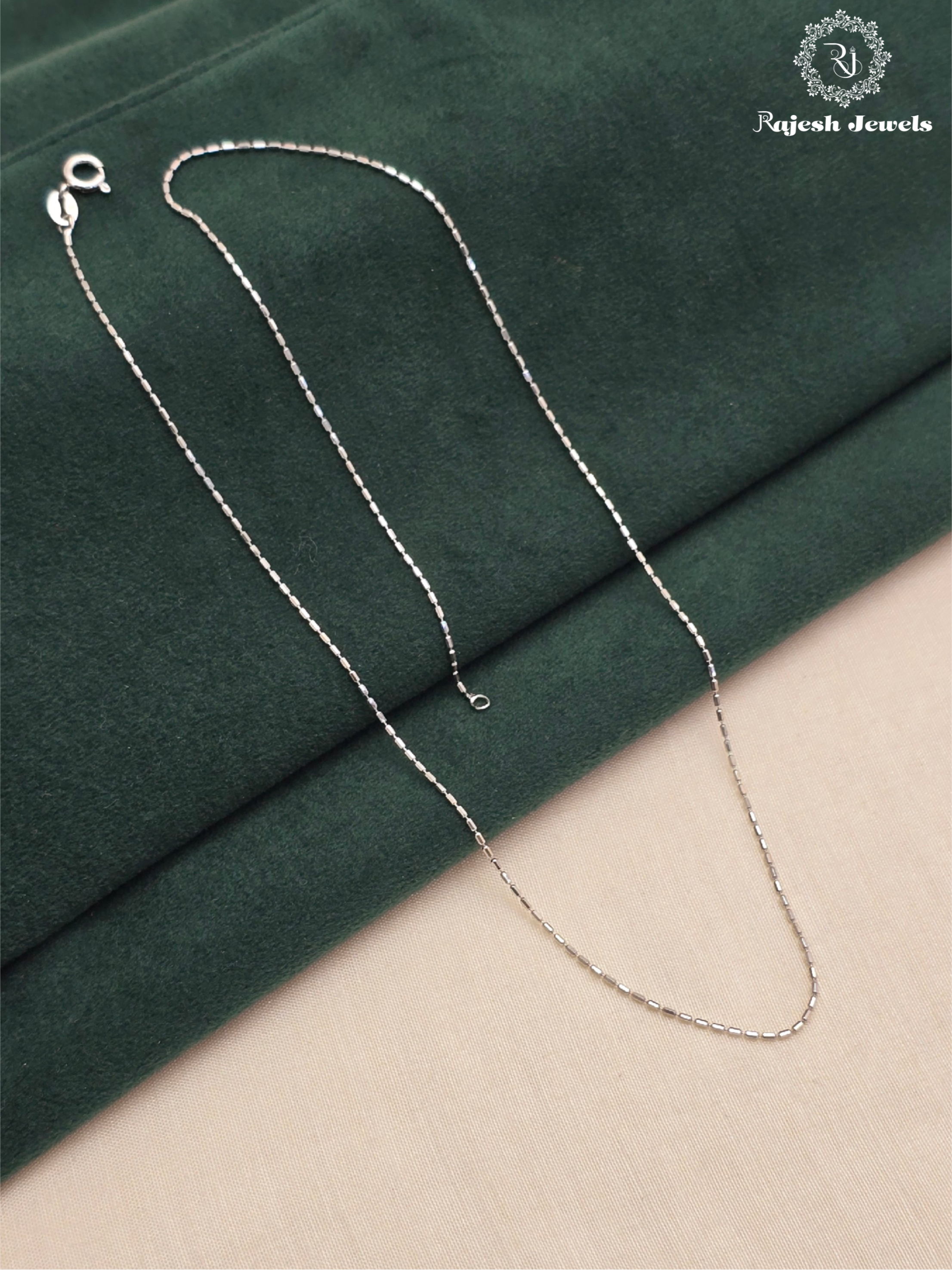 Minimalistic Rhodium Neckchain
