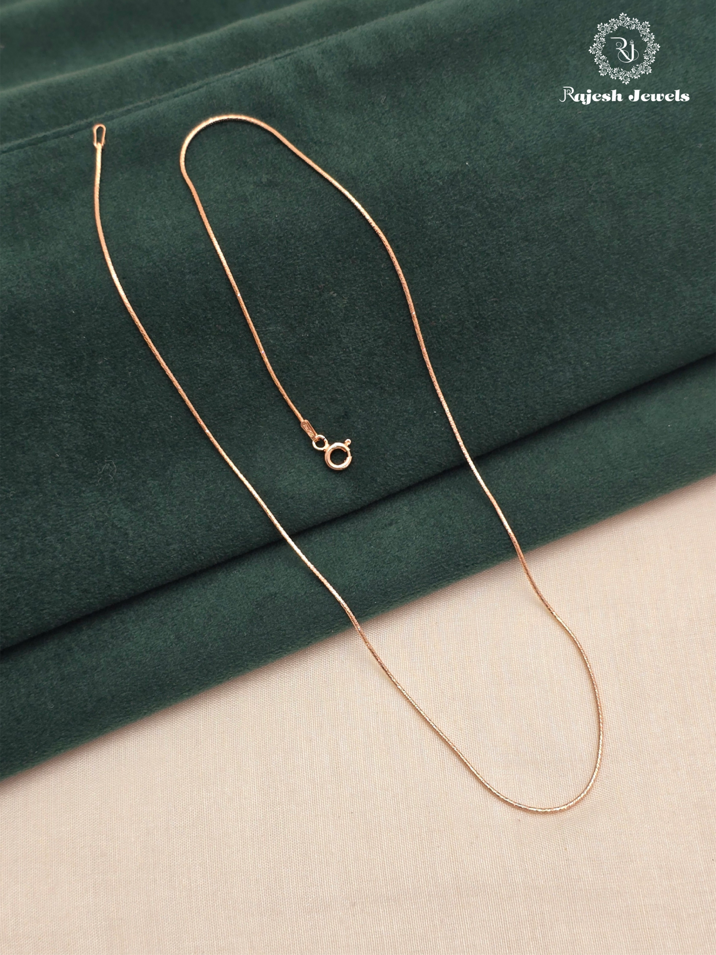 Italian Sleek Rosegold Neckchain