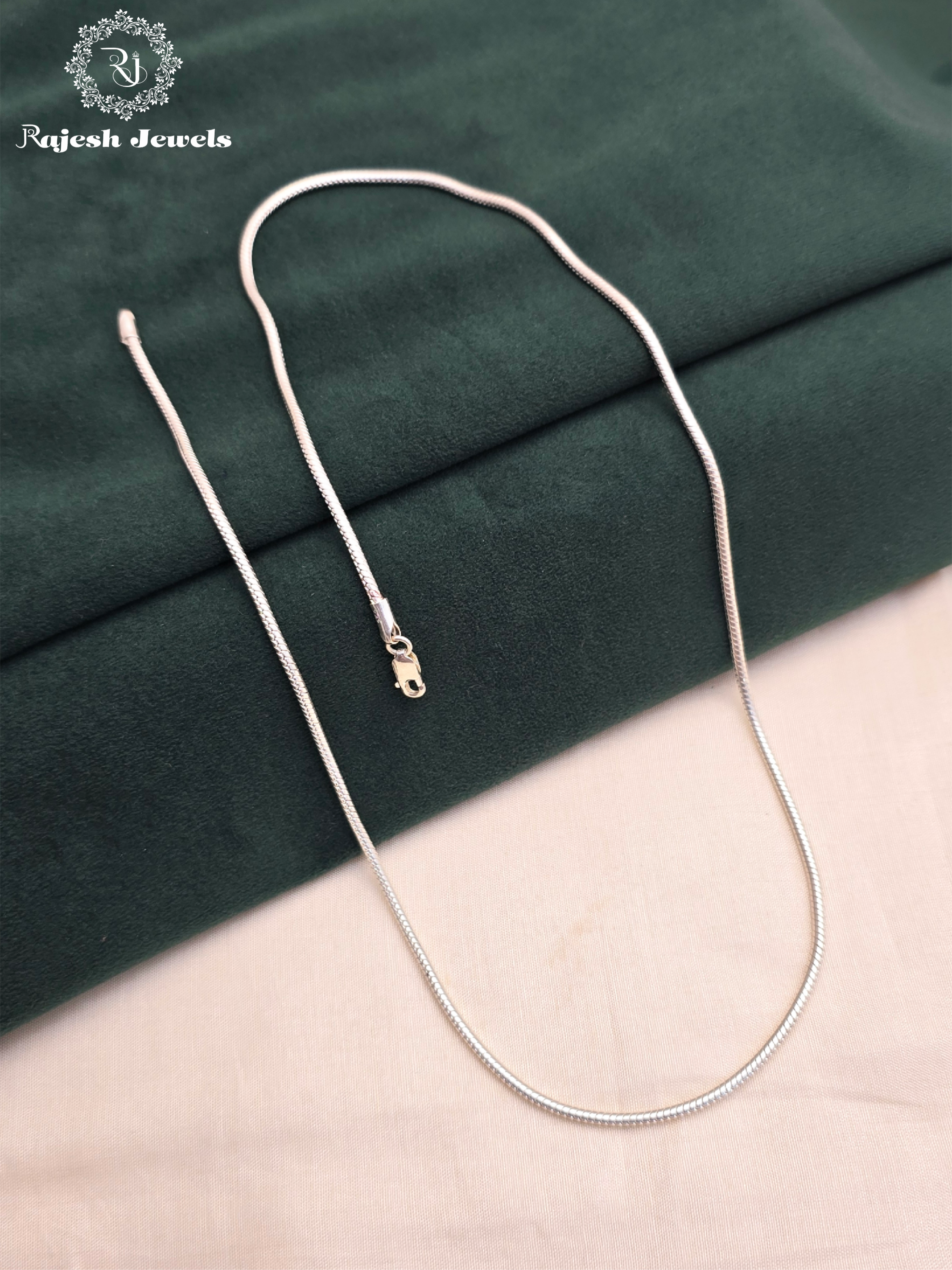 Adorable Snake Chain Sterling Silver Neckchain