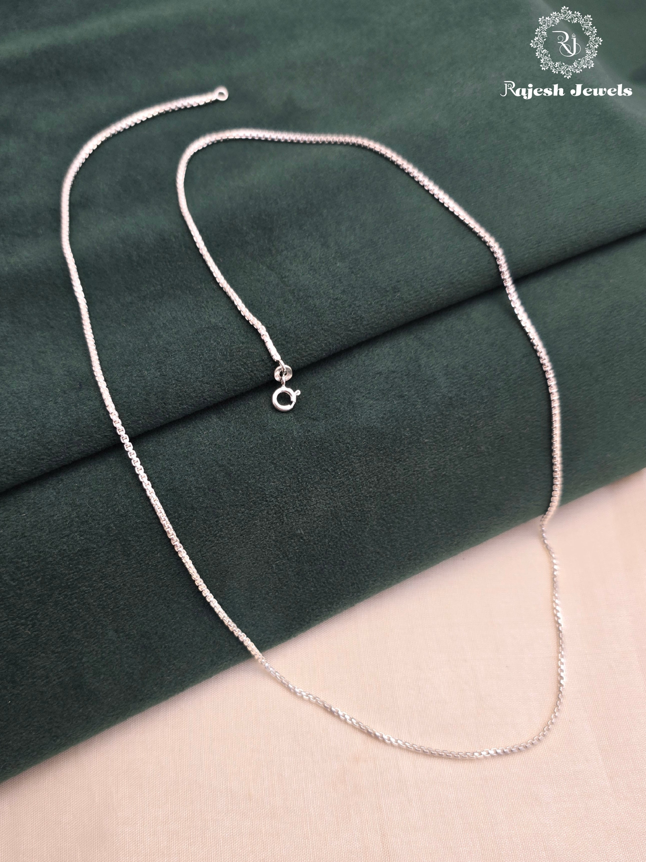 Classy Sleek Sterling Silver Chain