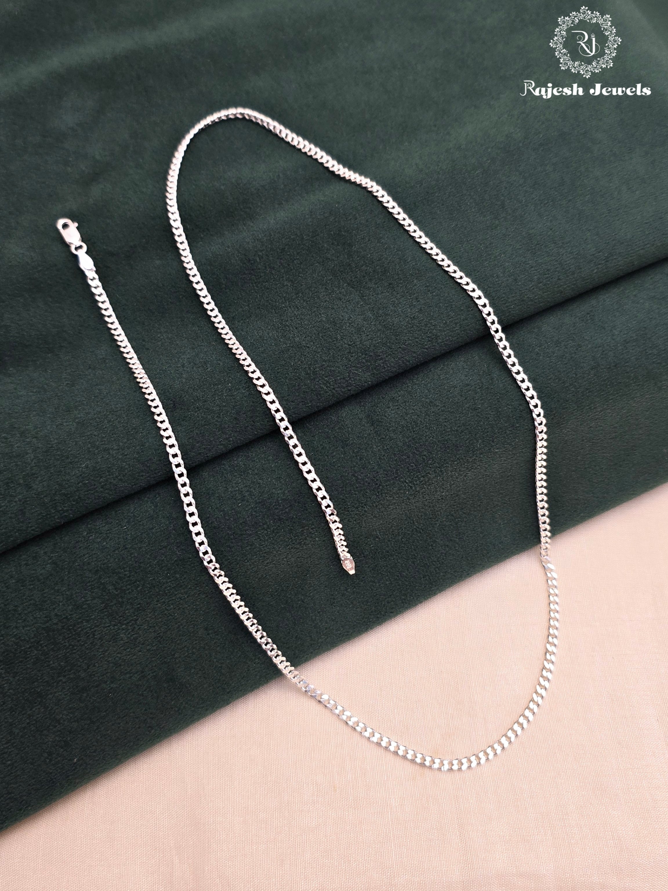 Amazing Curb Sterling Silver Chain