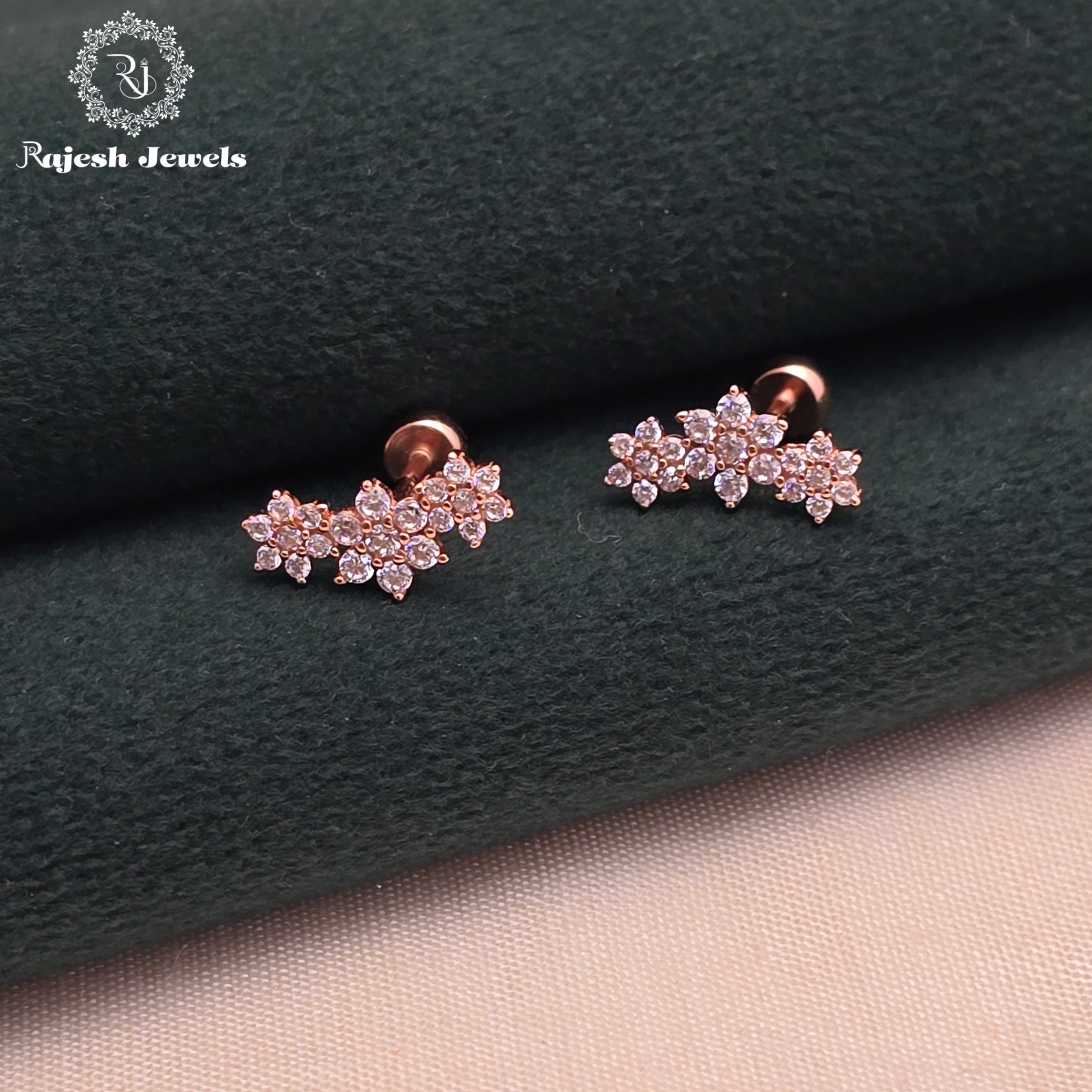 Mesmerizing Helix Stud Earrings