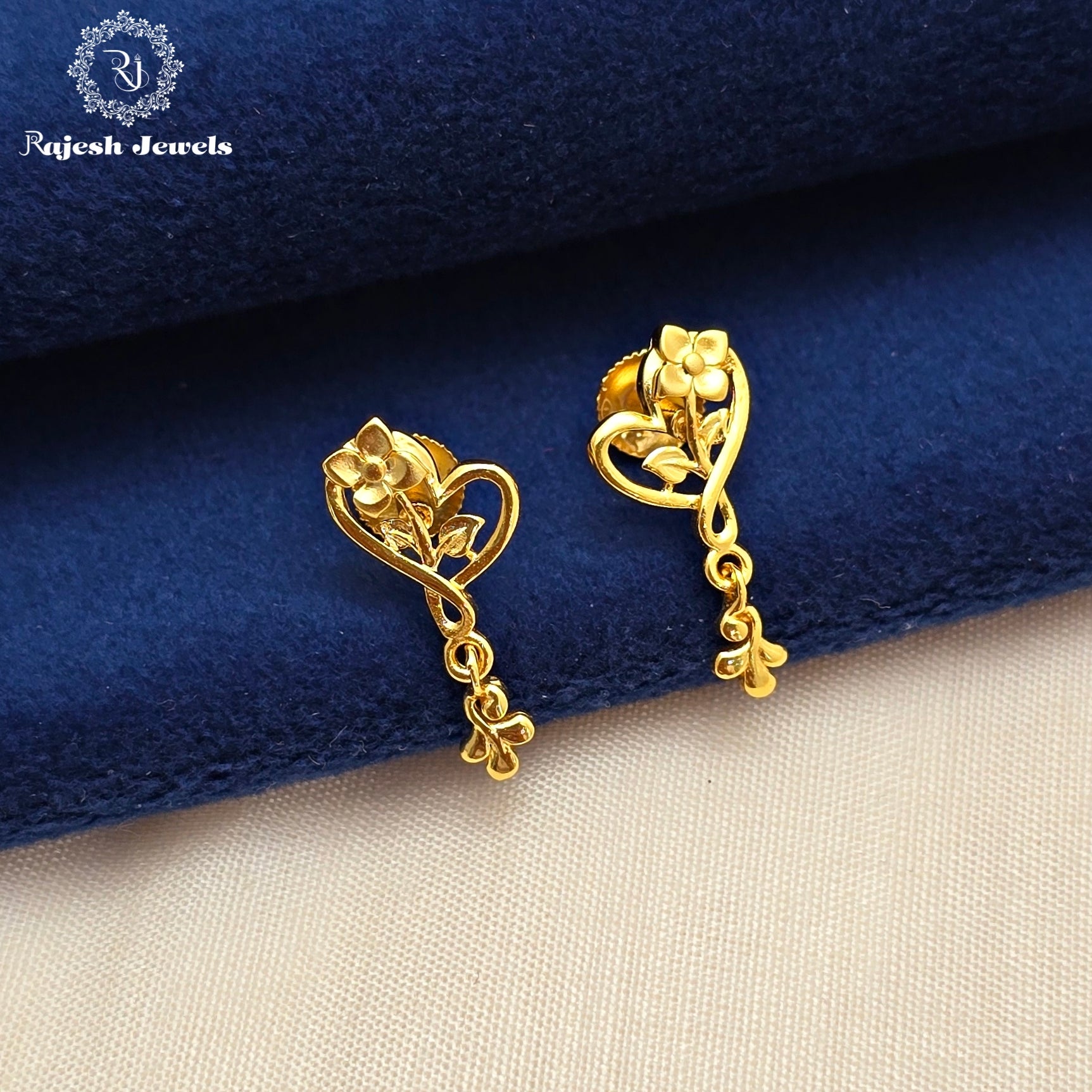 Adorable Gold Plated Earrings