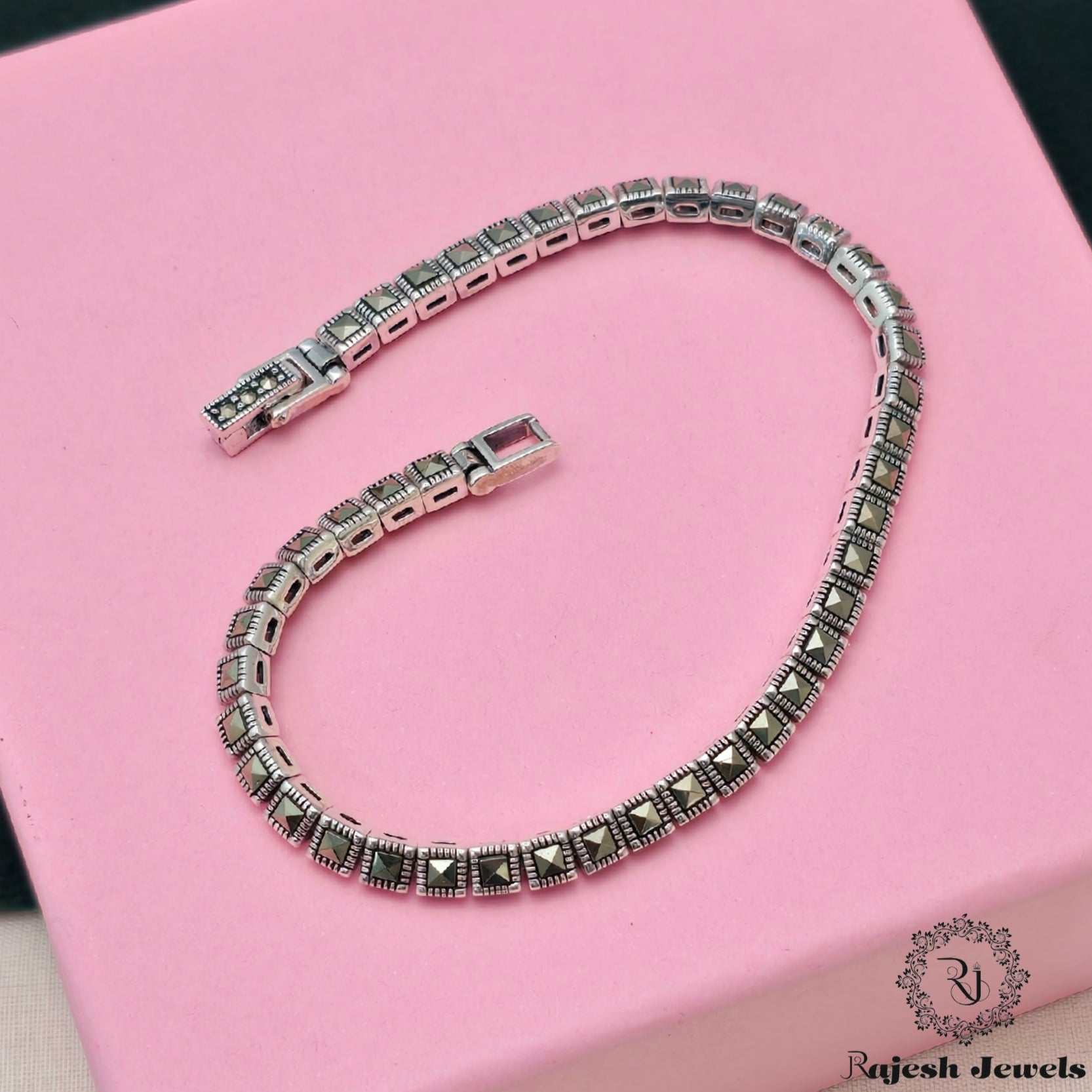Exuberant Marcasite Bracelet