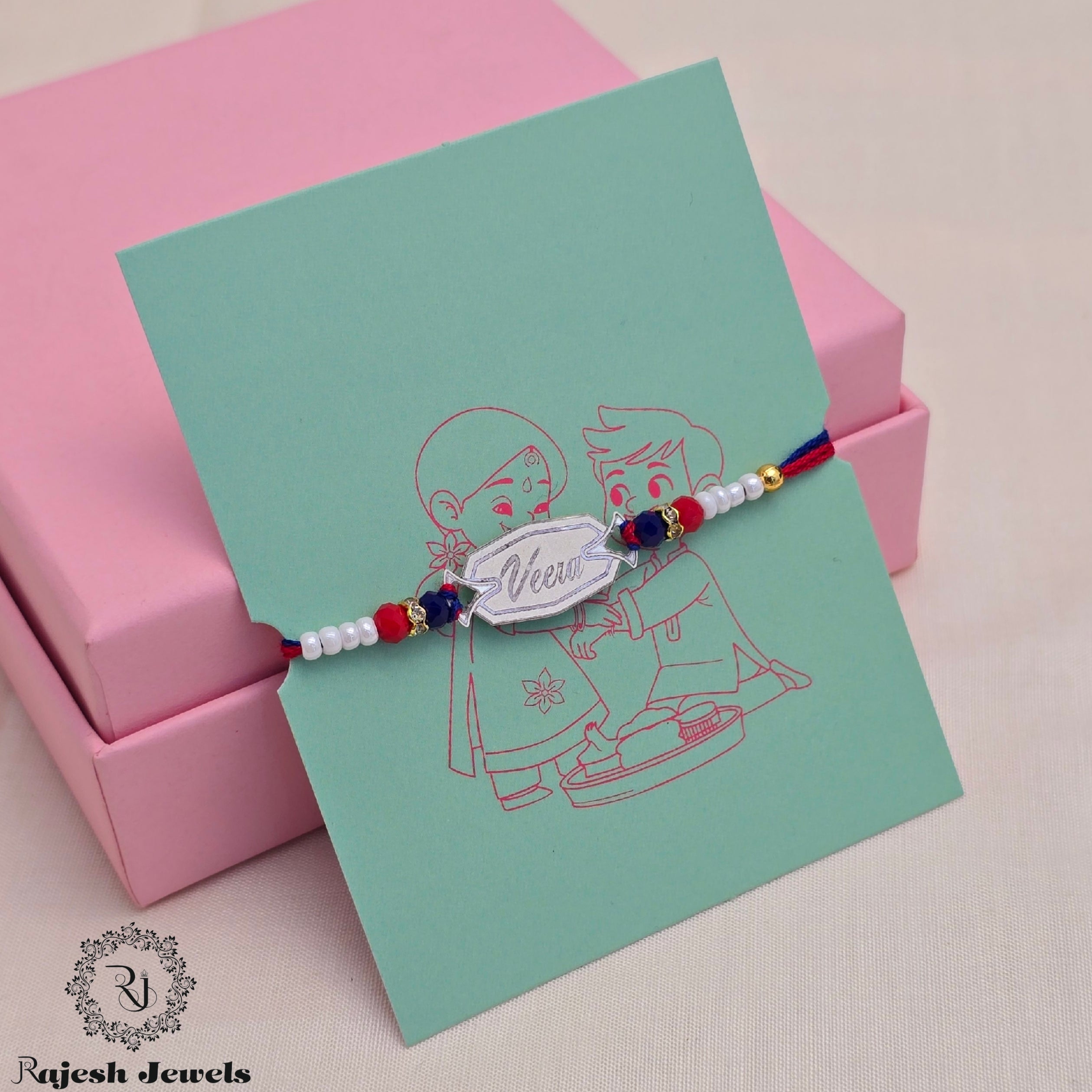 Veera Silver Rakhi
