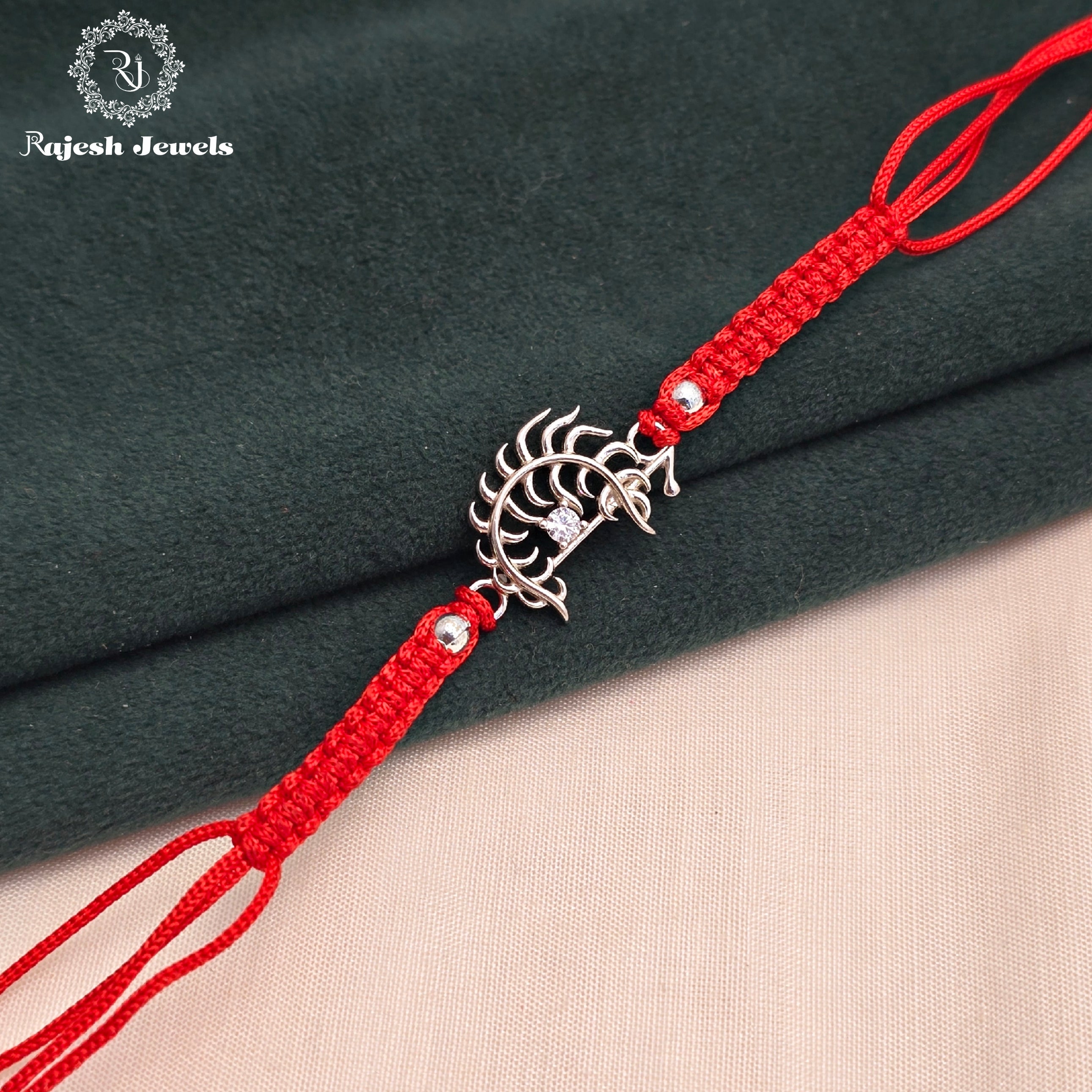 Lavish Furious Silver Rakhi