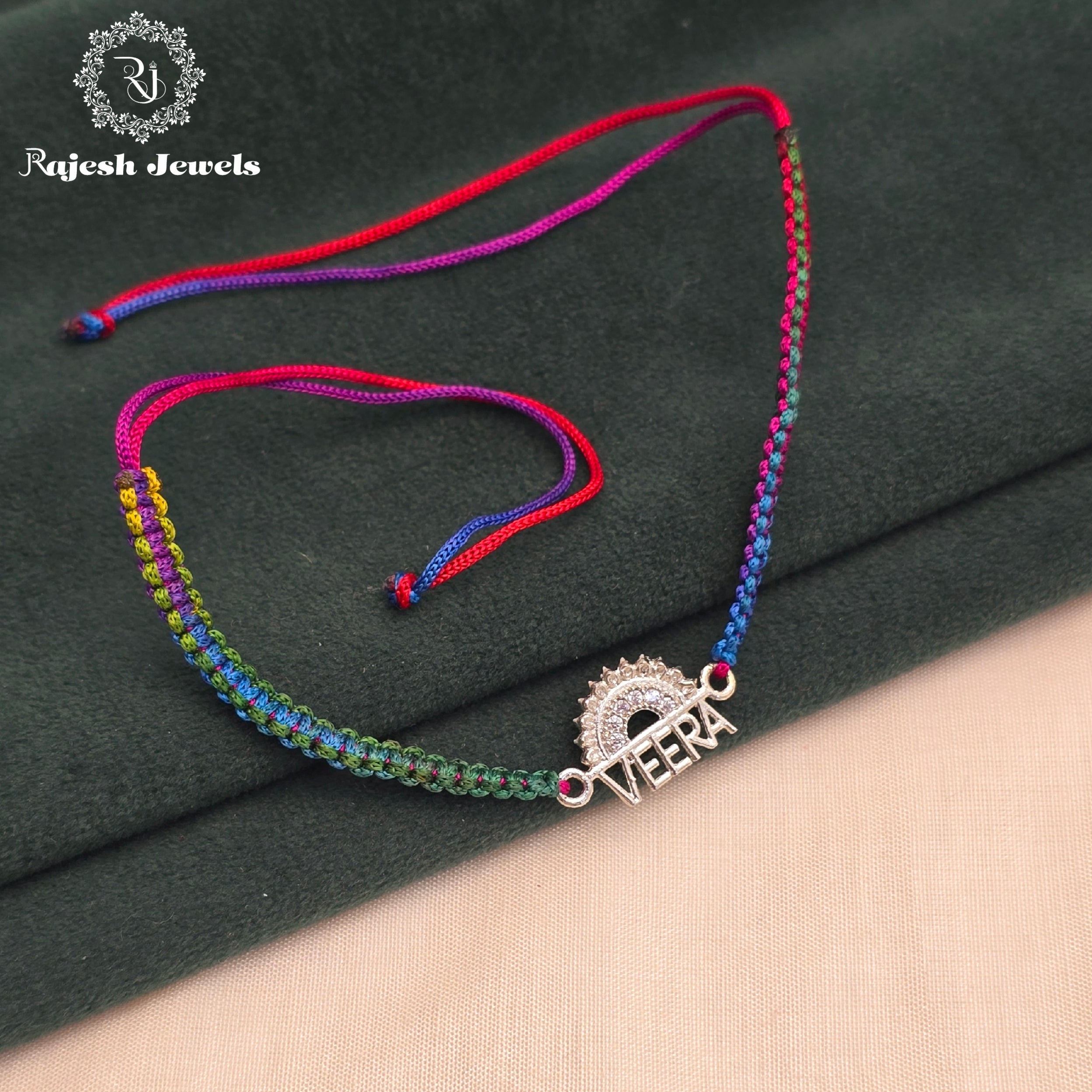 Veera Silver Rakhi