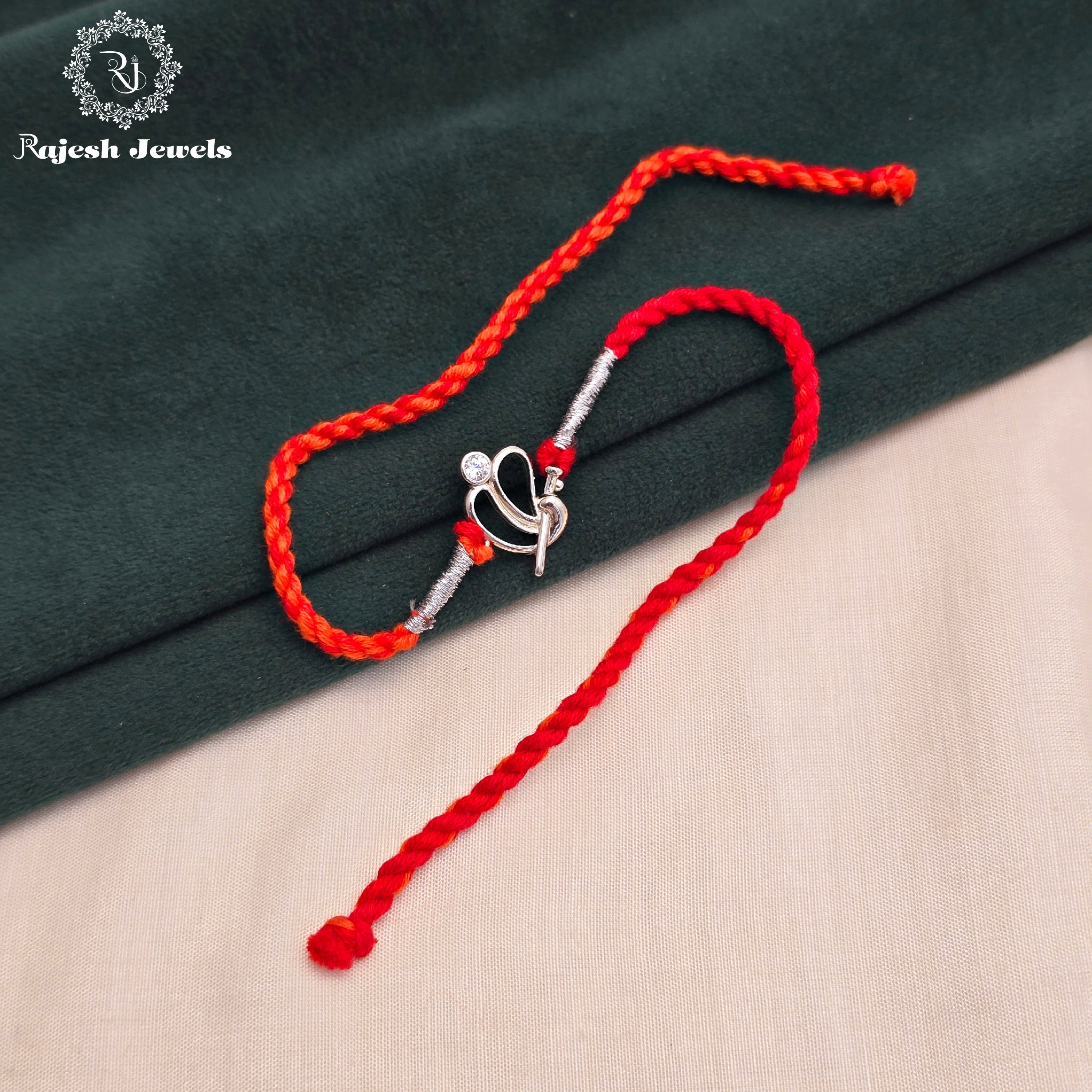 Attractive Silver Rakhi