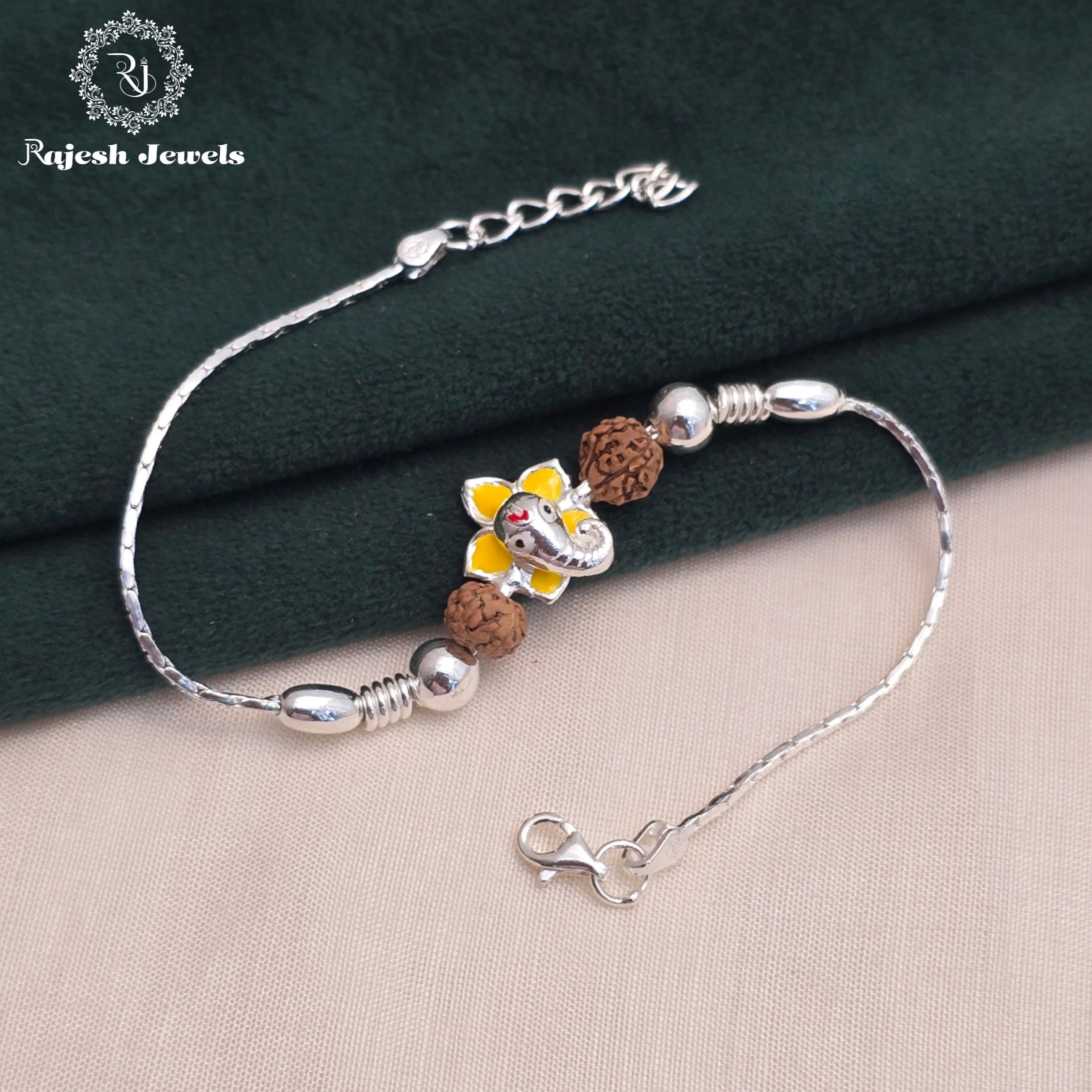 Gajanan Silver Rakhi