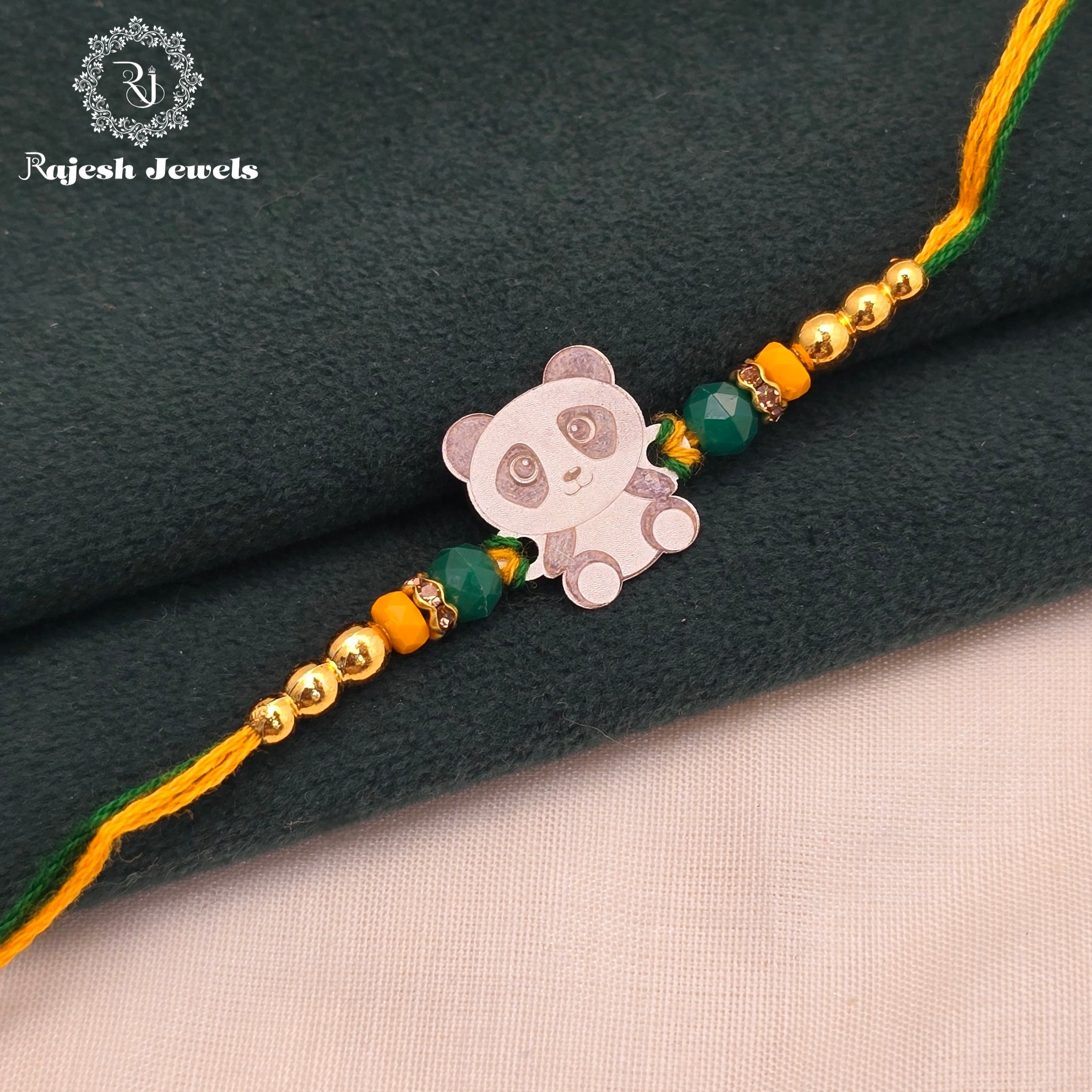 Panda Silver Rakhi