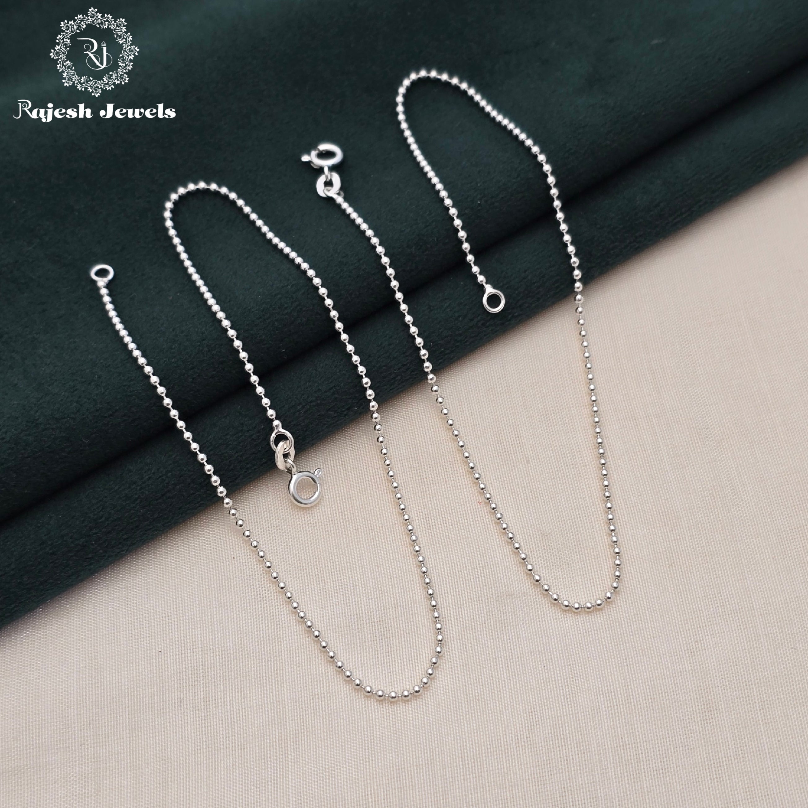 Classic Thinest Ball Anklet 1mm