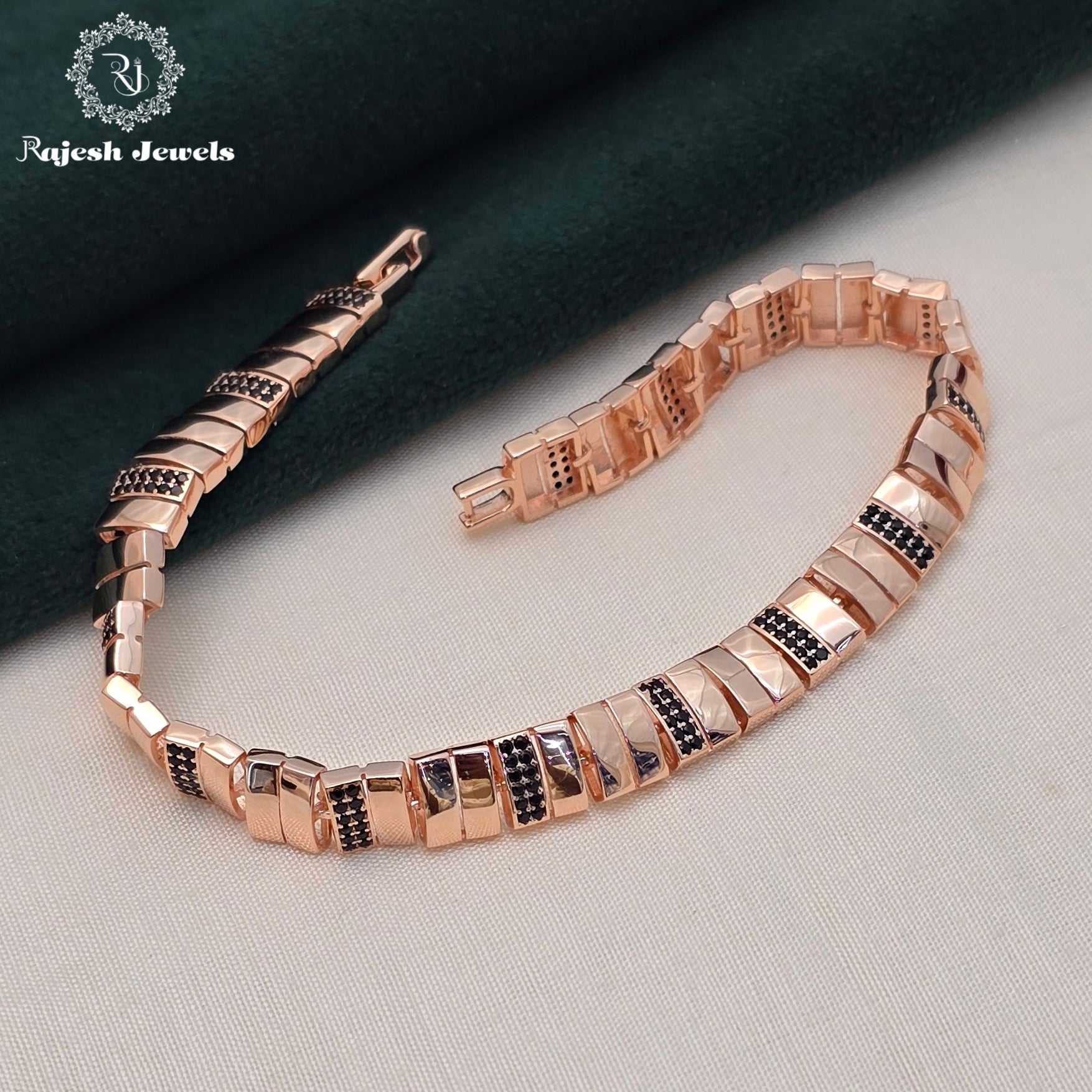 Magnificent Rosegold Men's Bracelet