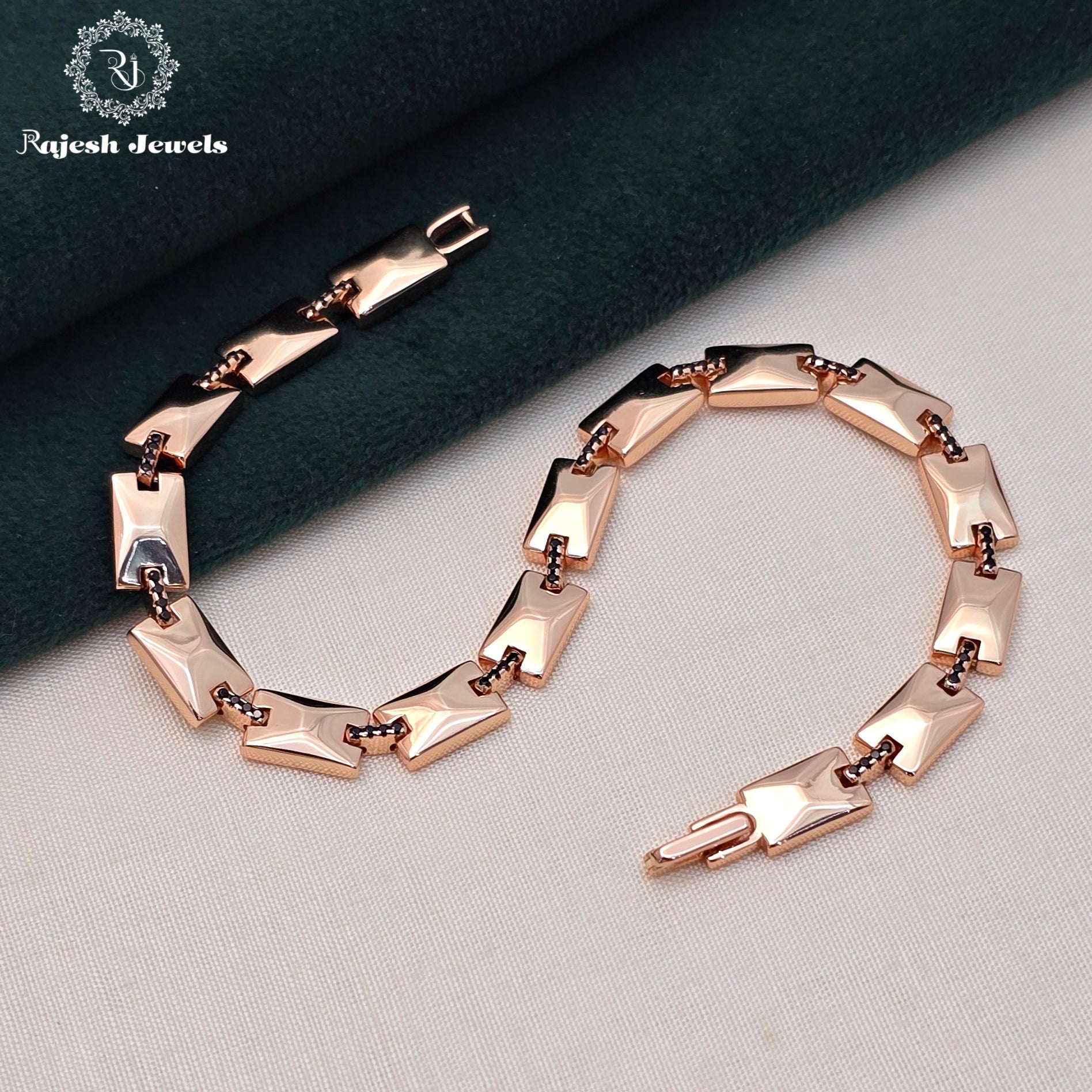 Elegant Rosegold Men's Bracelet