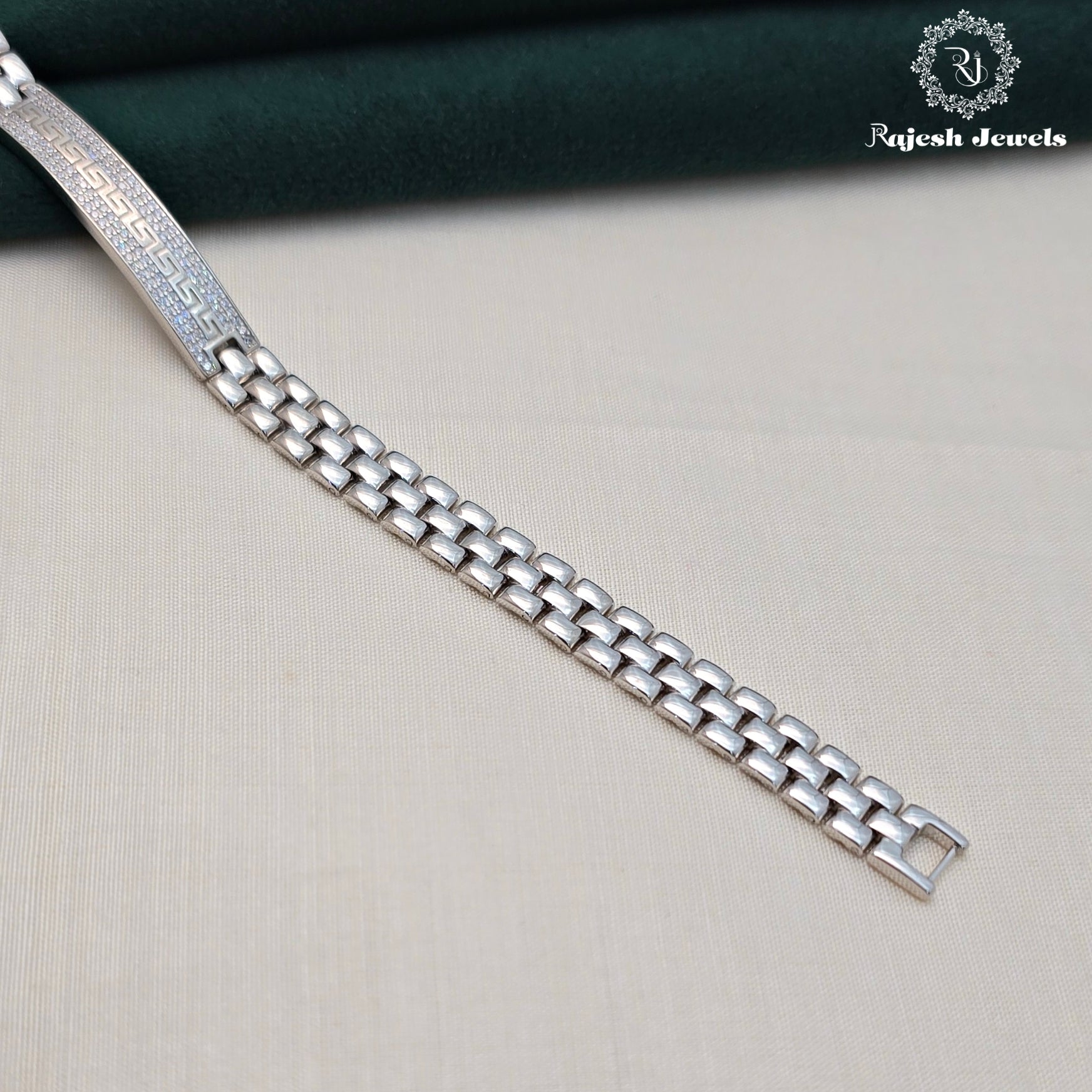 Rolex Cz Men's Bracelet