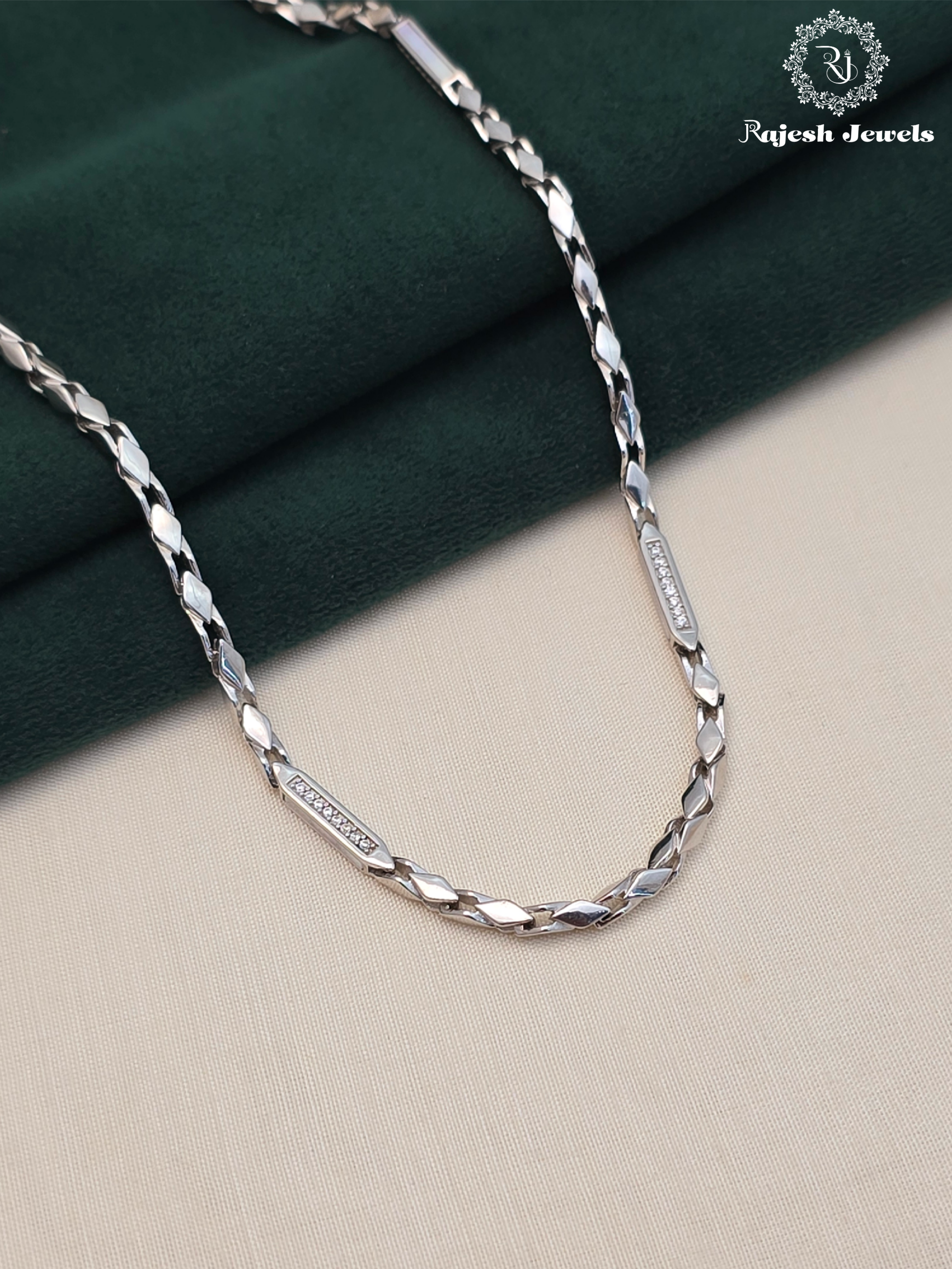Fabulent Sterling Cz Neckchain