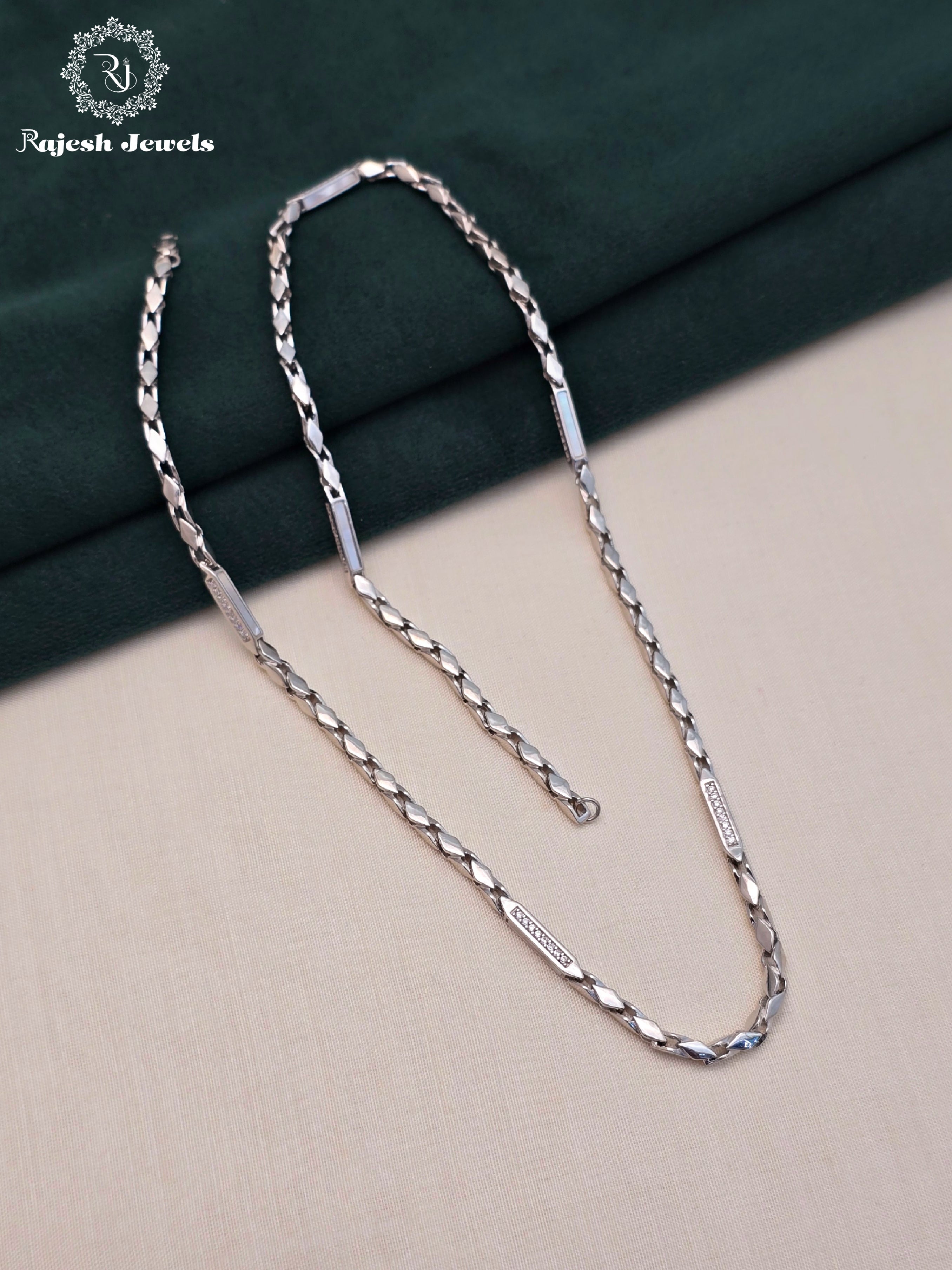 Fabulent Sterling Cz Neckchain