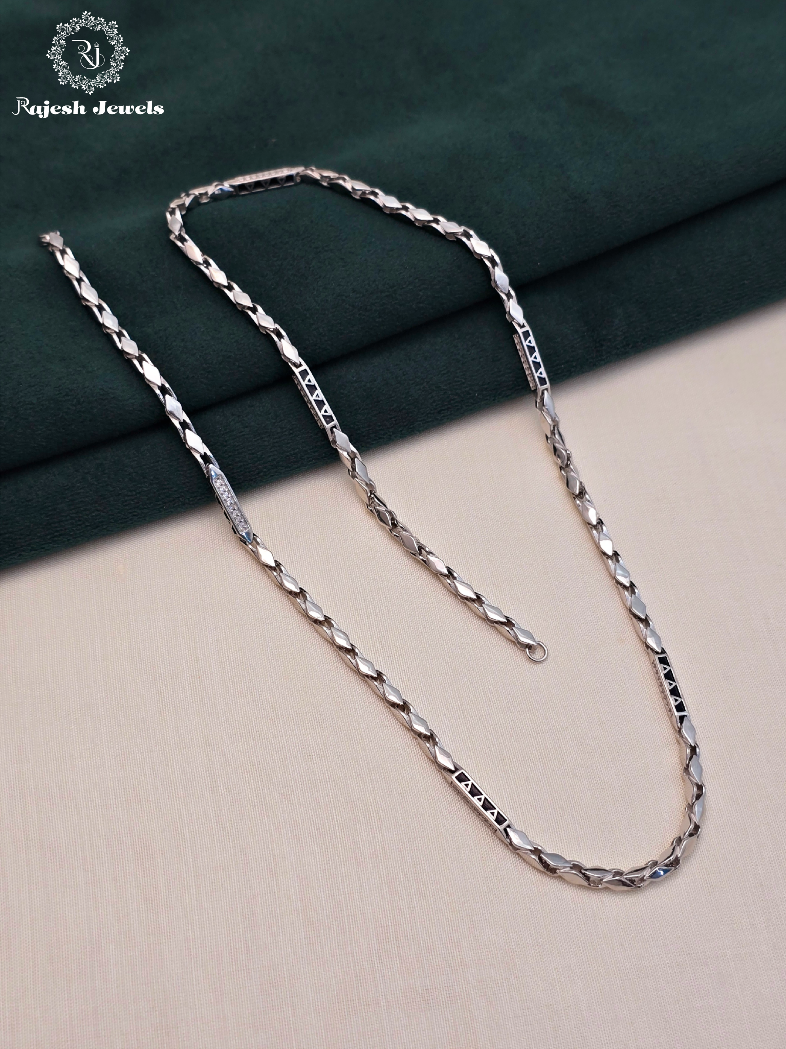 Platinum Shadow Men's Neckchain