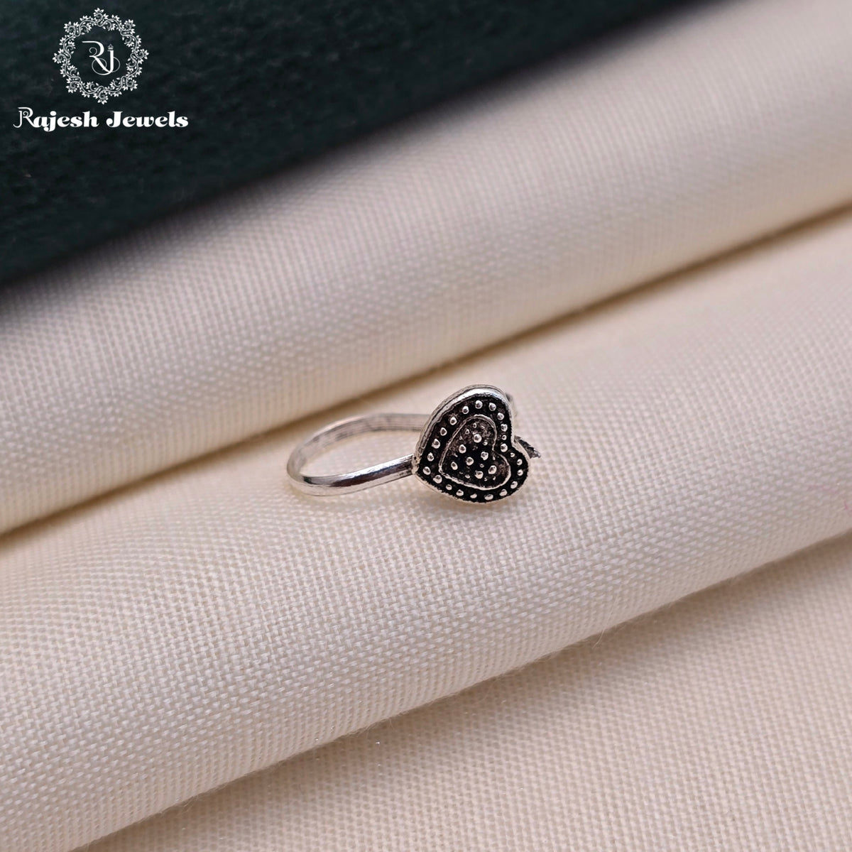 Heart Shaped Clip On Nosepin
