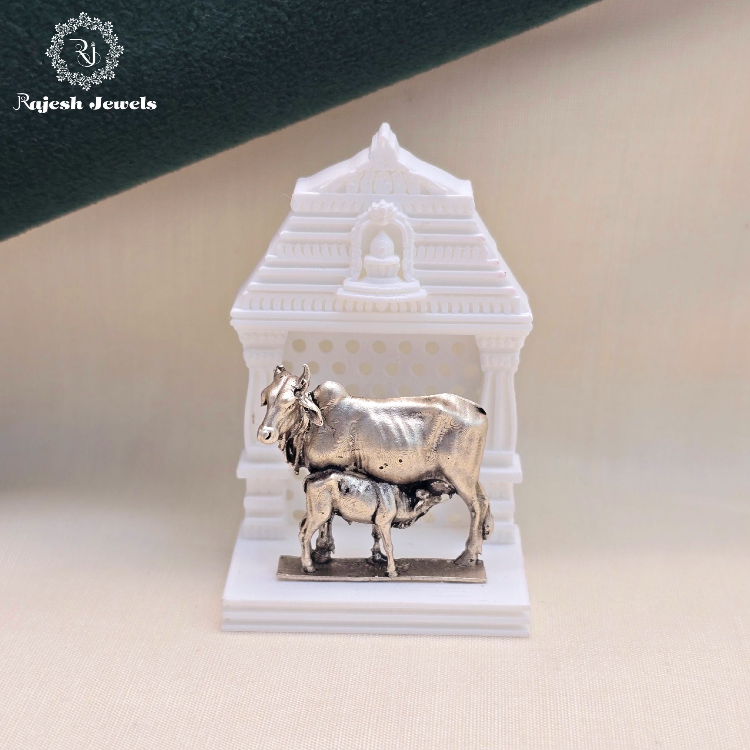 Gow Mata Cow Calf 3D Idol