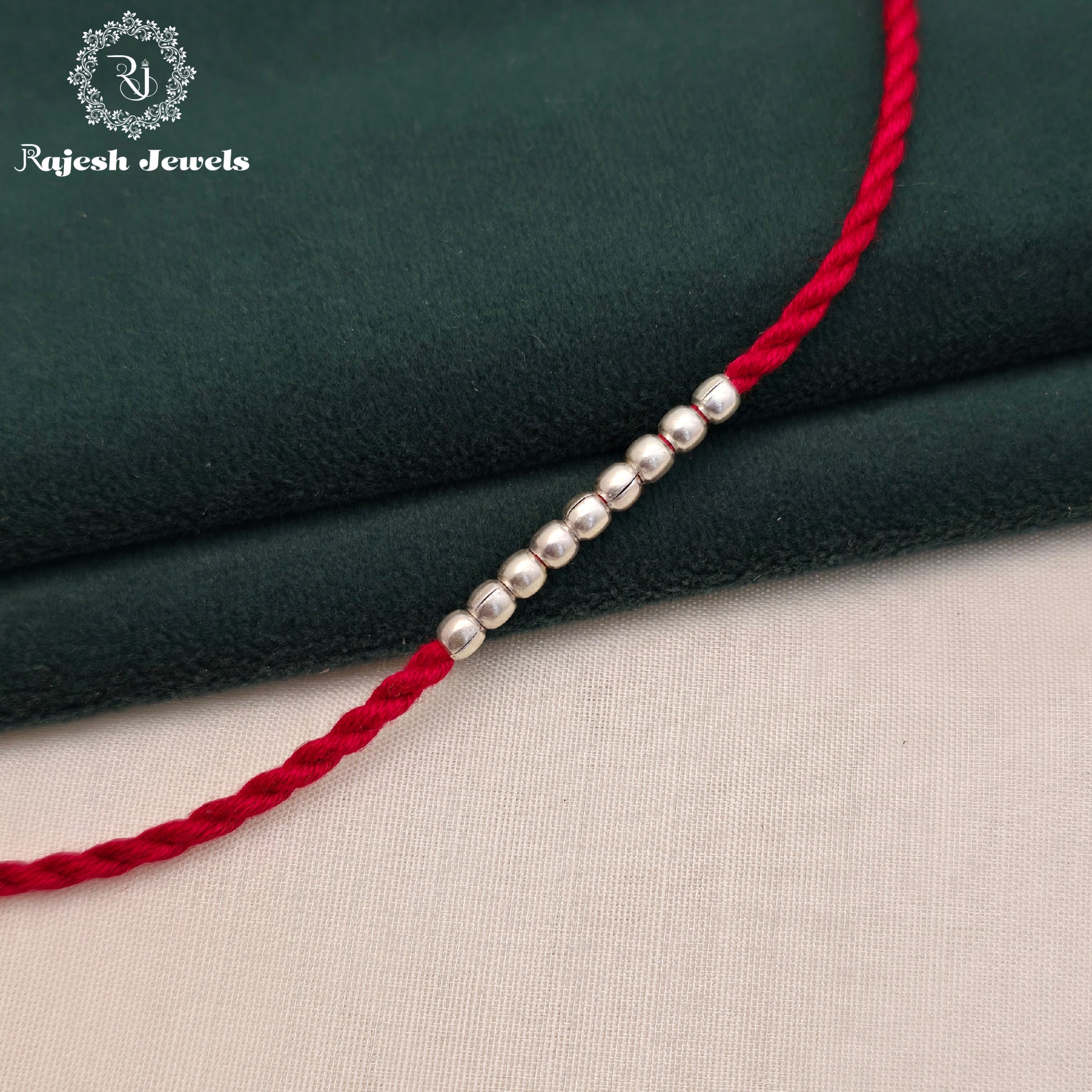 Simple Silver Rakhi