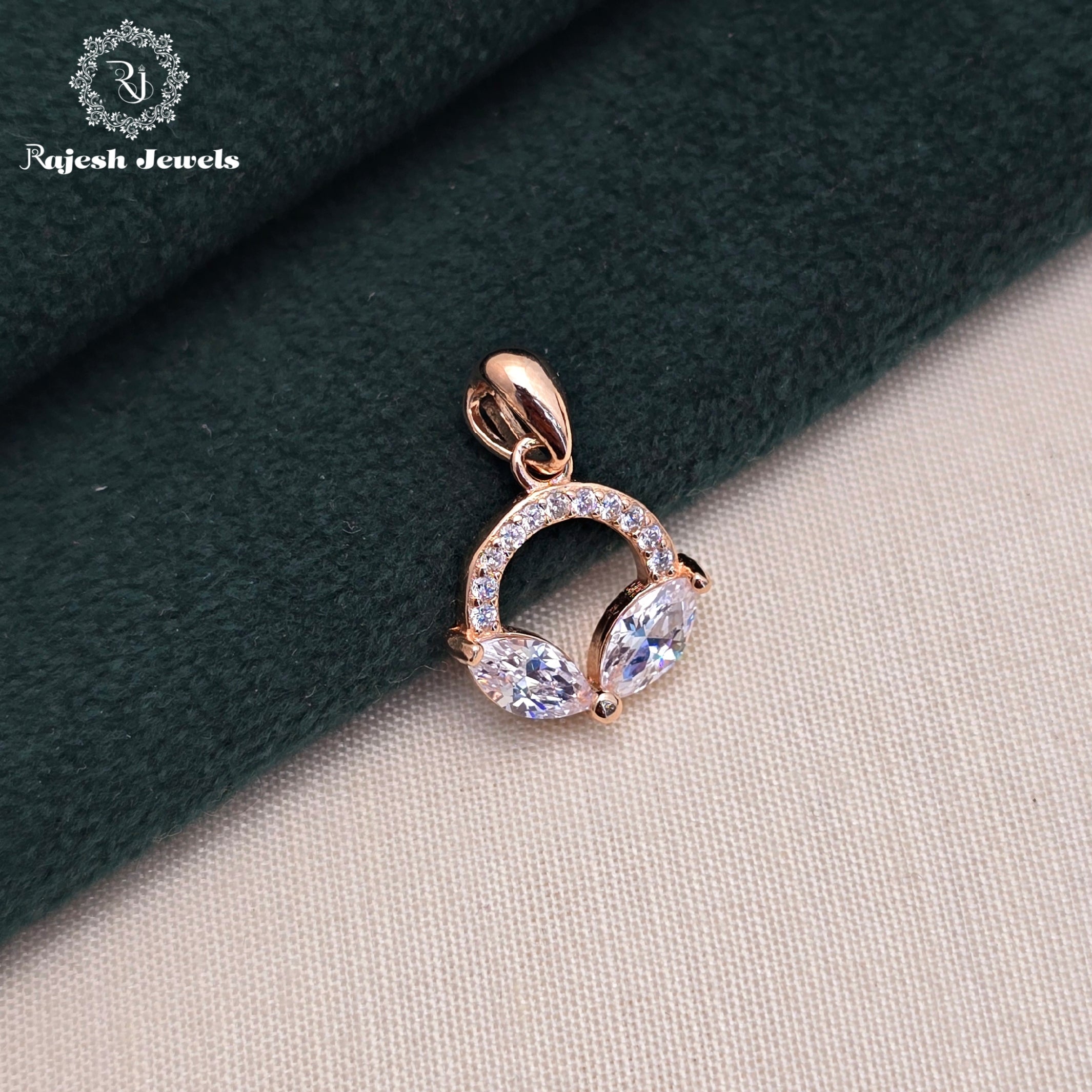 Glorified Rosegold Cz Pendent
