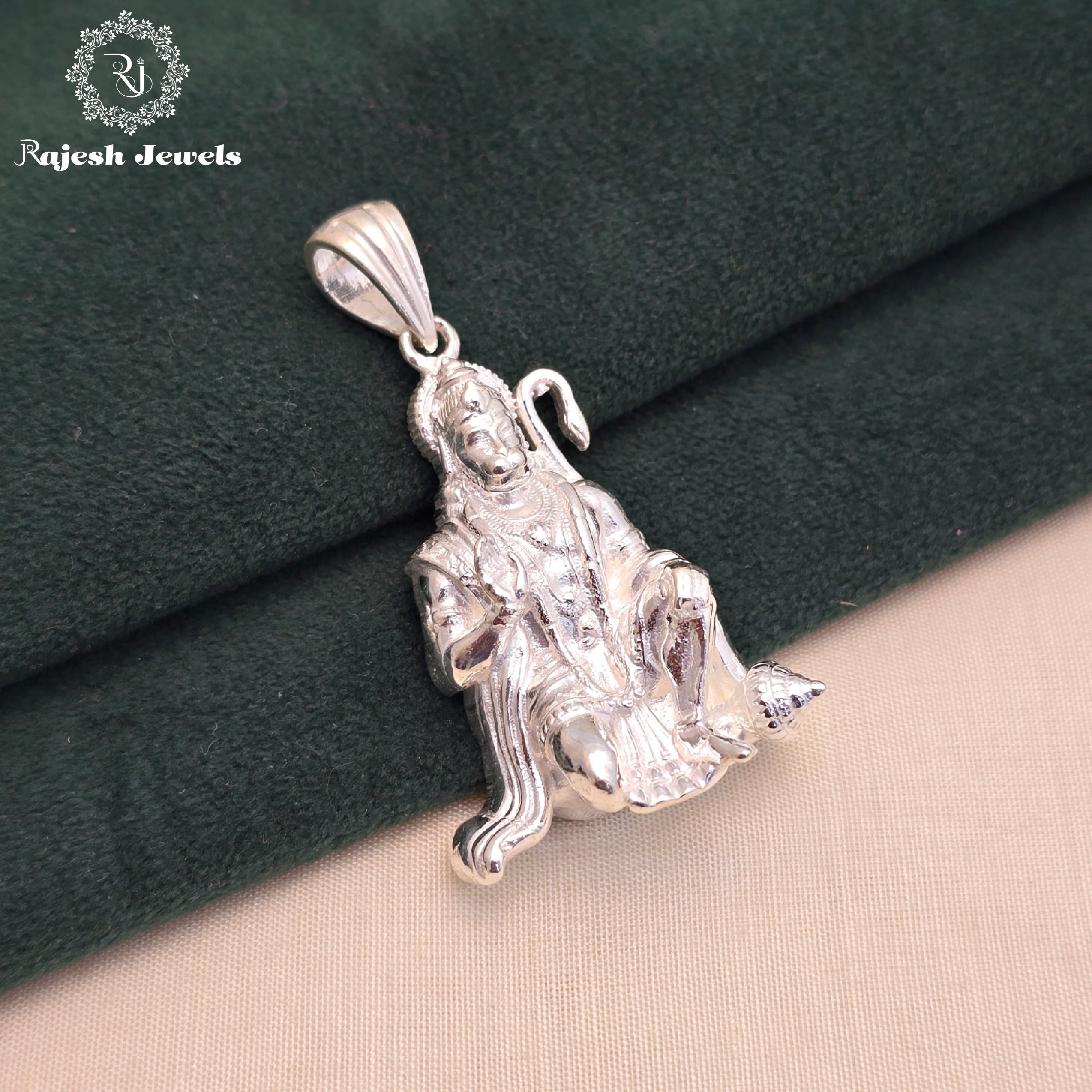 Abhayahasta Hanuman 3D Pendant