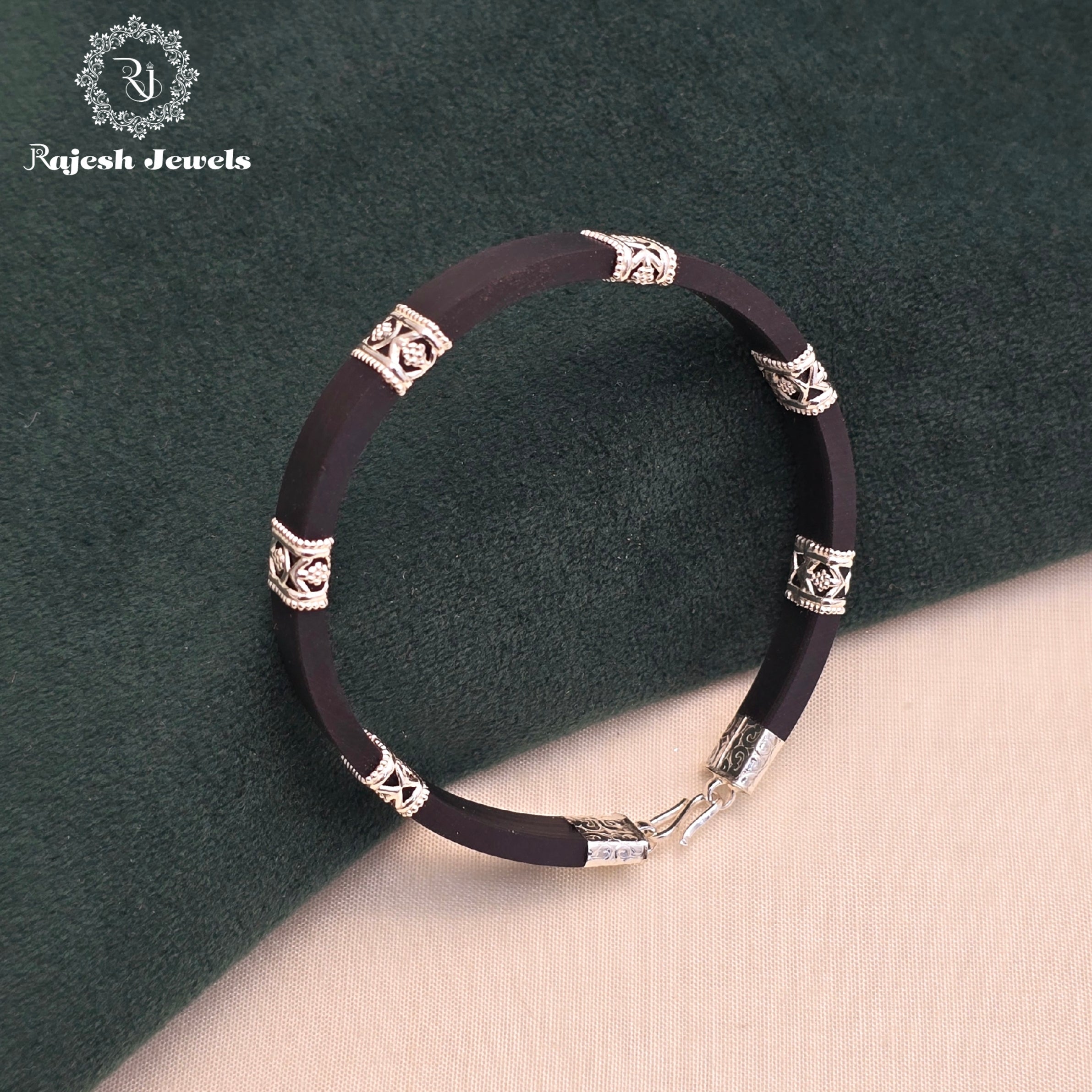 Classic Filigree Worked Silicon Bracelet