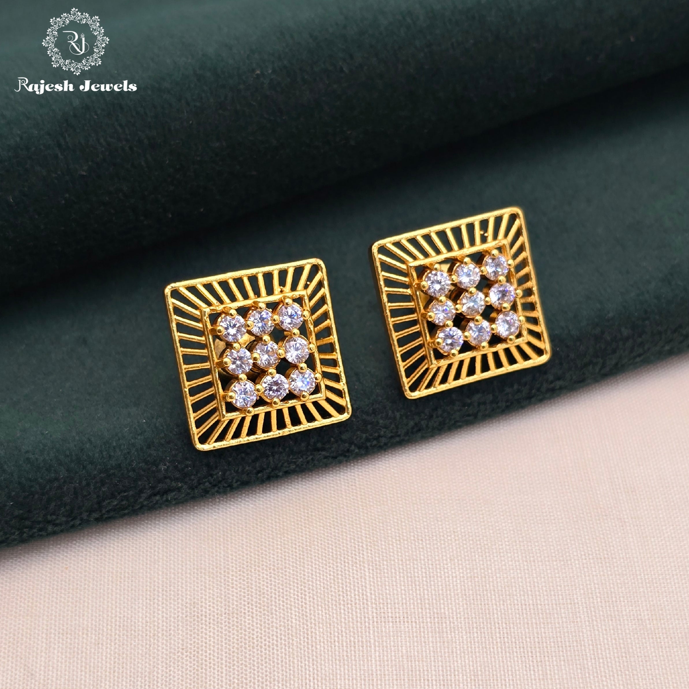 Lavish Cz Stud Earrings