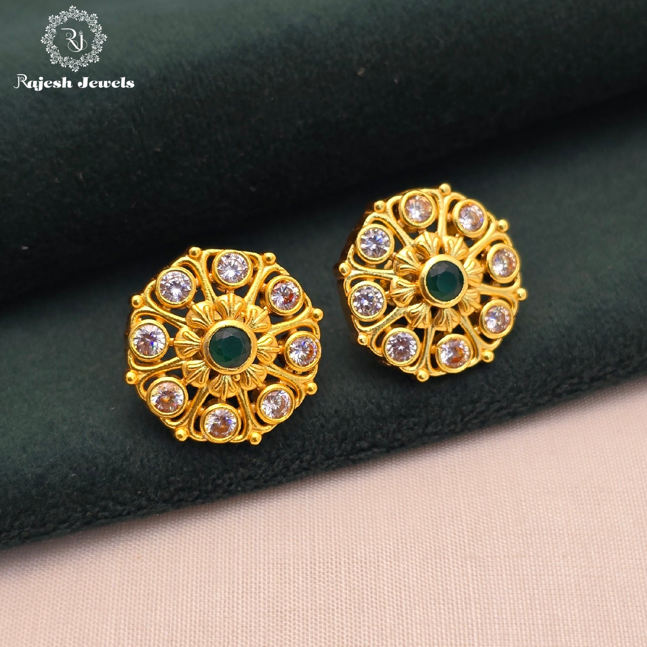 Glorified Gold Plated Stud Earrings