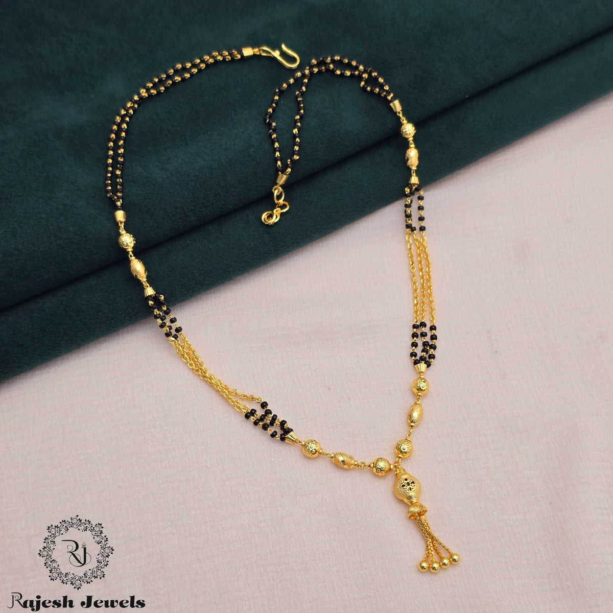 Opulent Gold Plated Mangalsutra