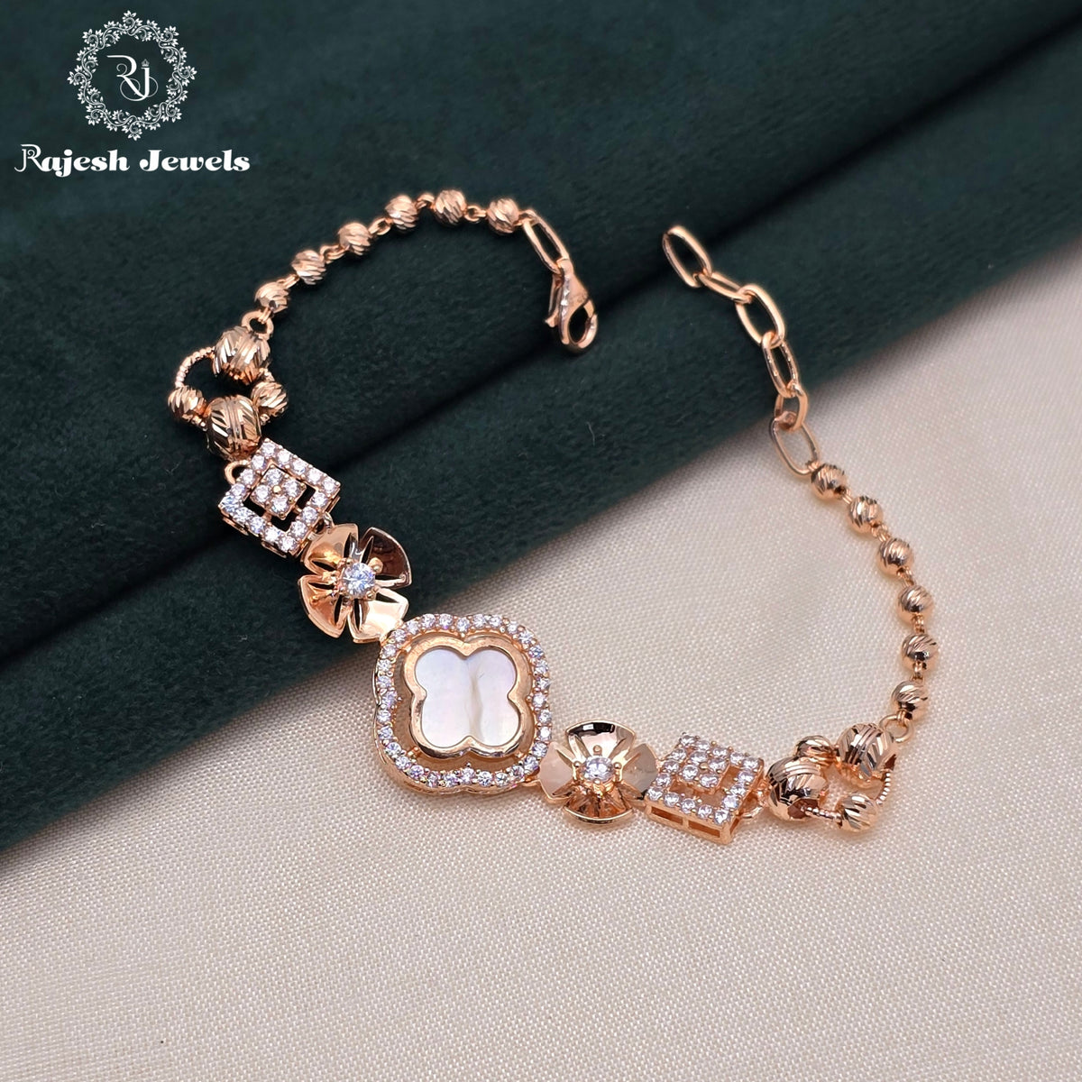 Fabulous Mop 18K Rosegold Bracelet