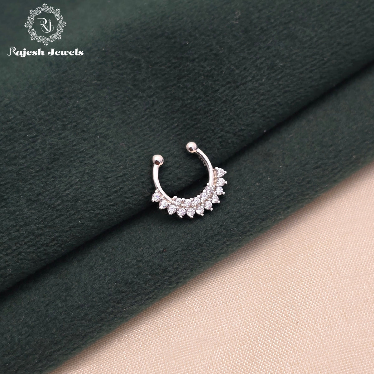 Adorable Cz Septum Nose Pin