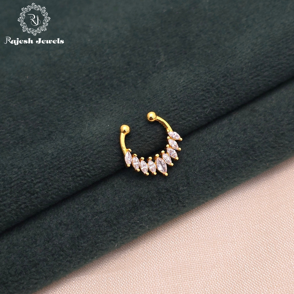 Loveable Cz Septum Nose Pin
