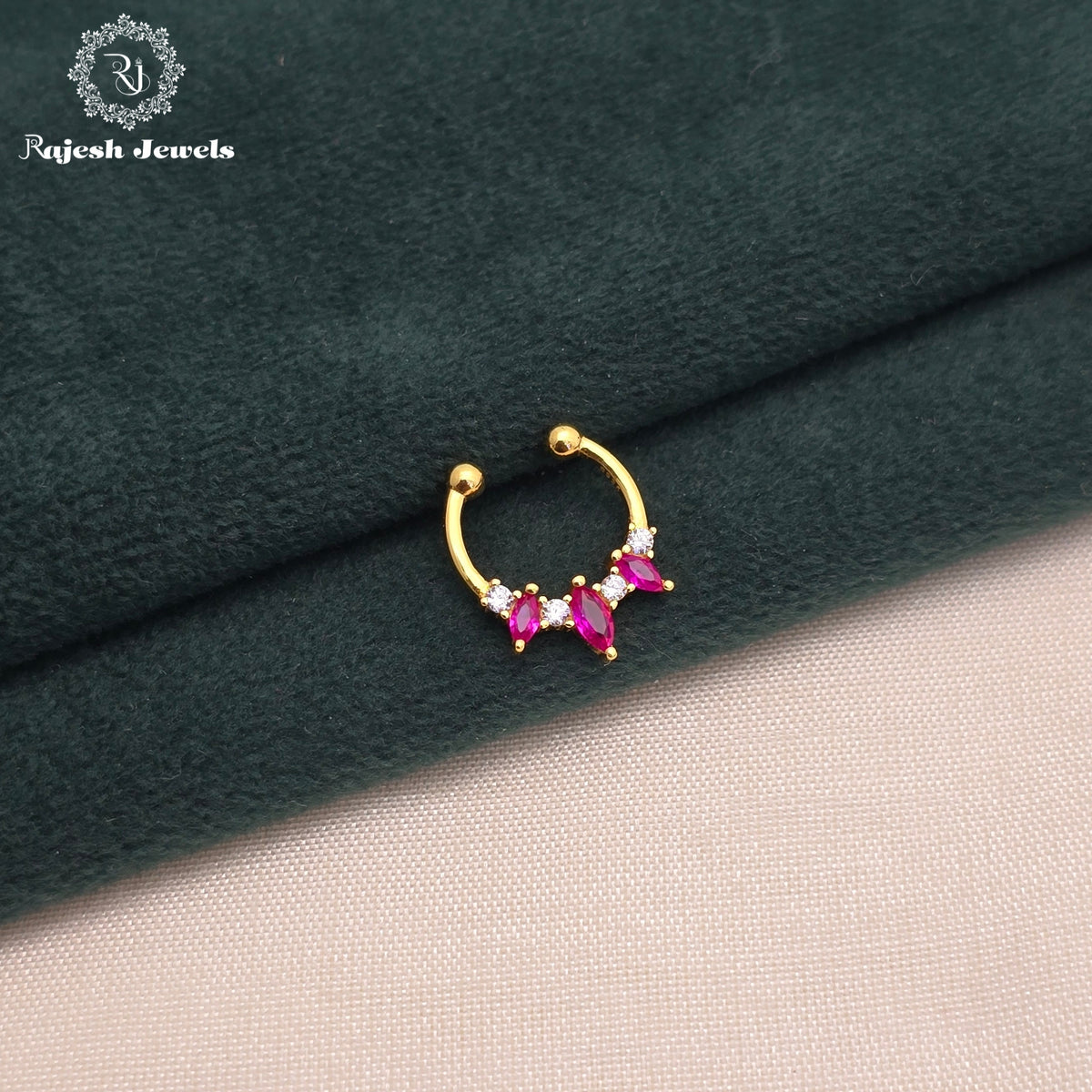 Lavish Cz Septum Nose Pin
