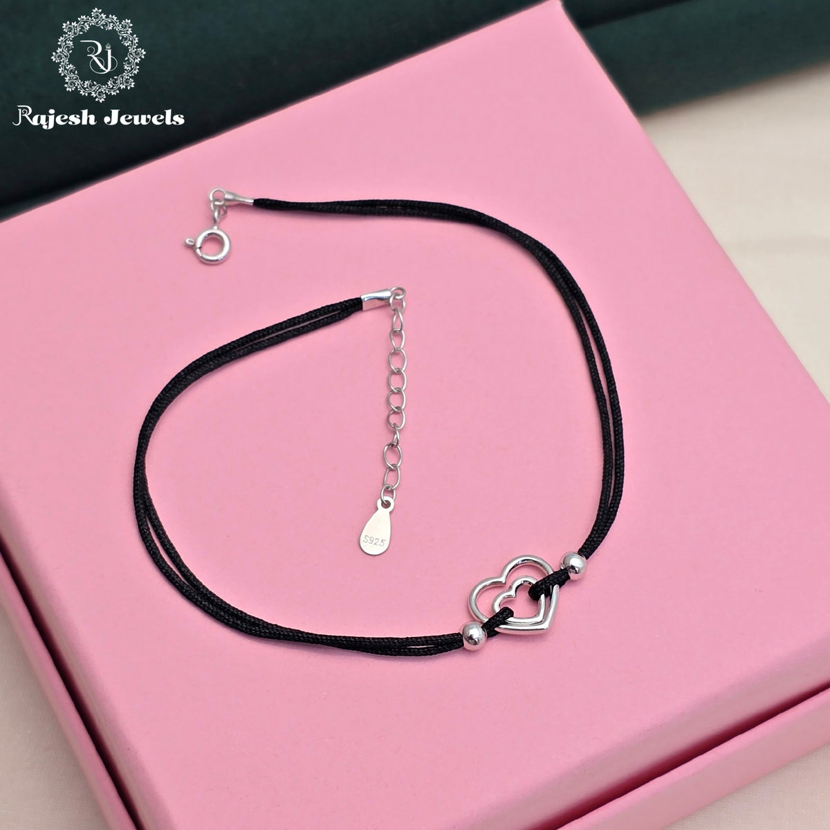 Dual Heart Nazariya Anklet