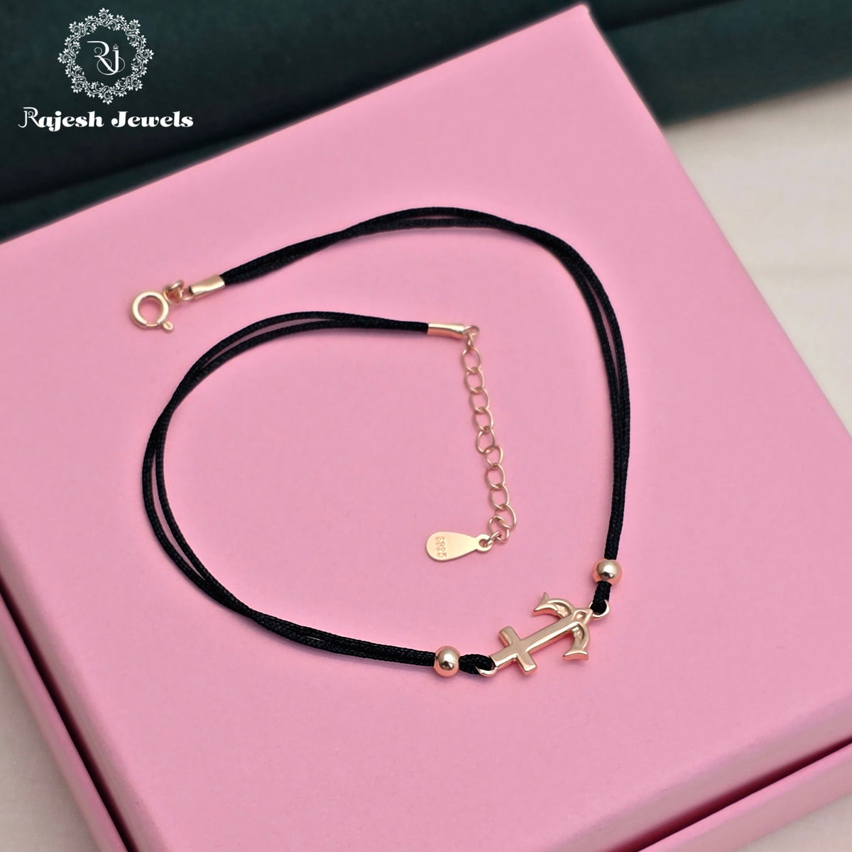 Rosegold Anchor Nazariya Anklet