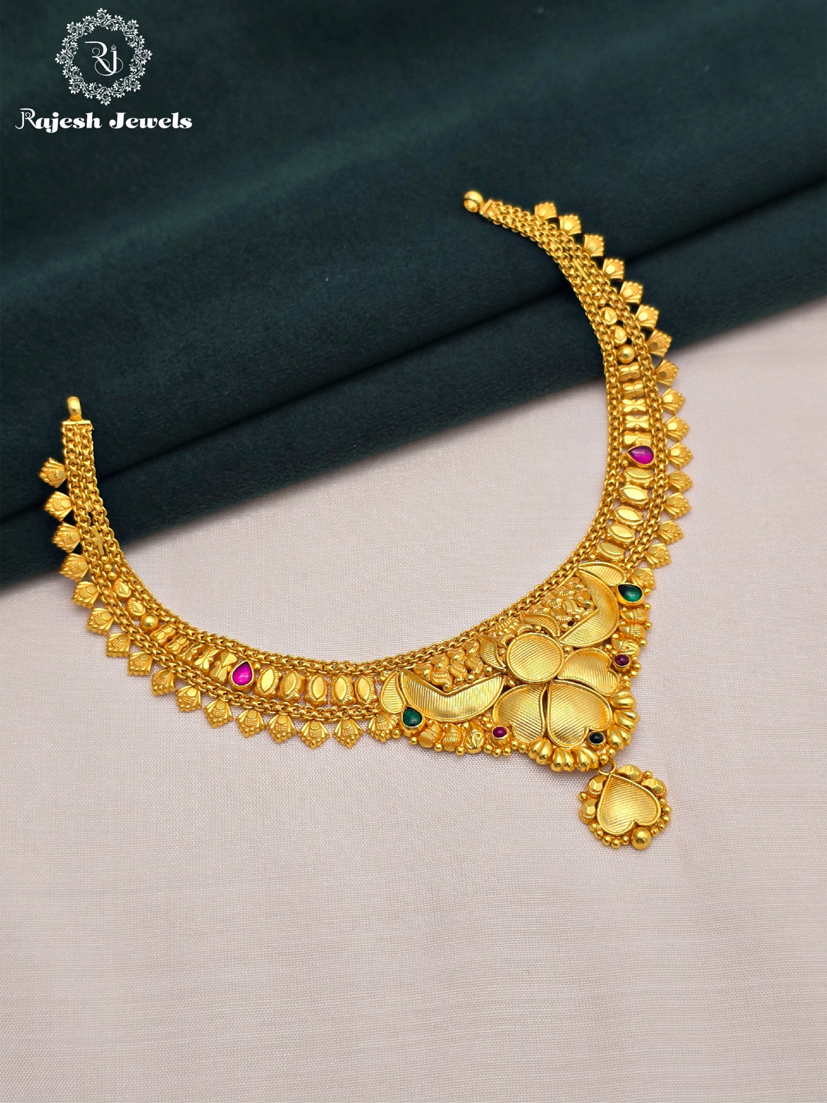 Glorified Plain Gold Plated Necklace