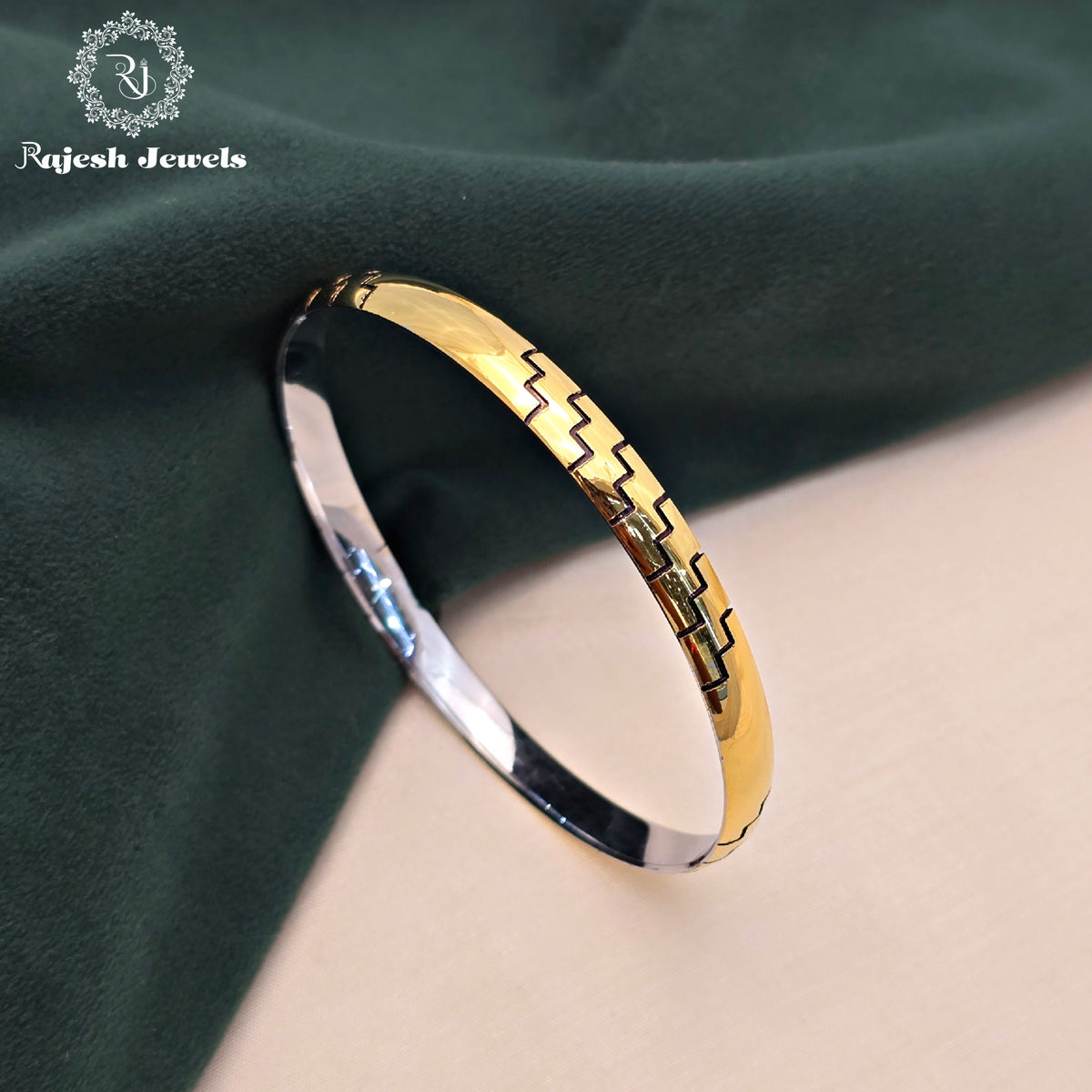 Lavish Gold Plated Hand Kada