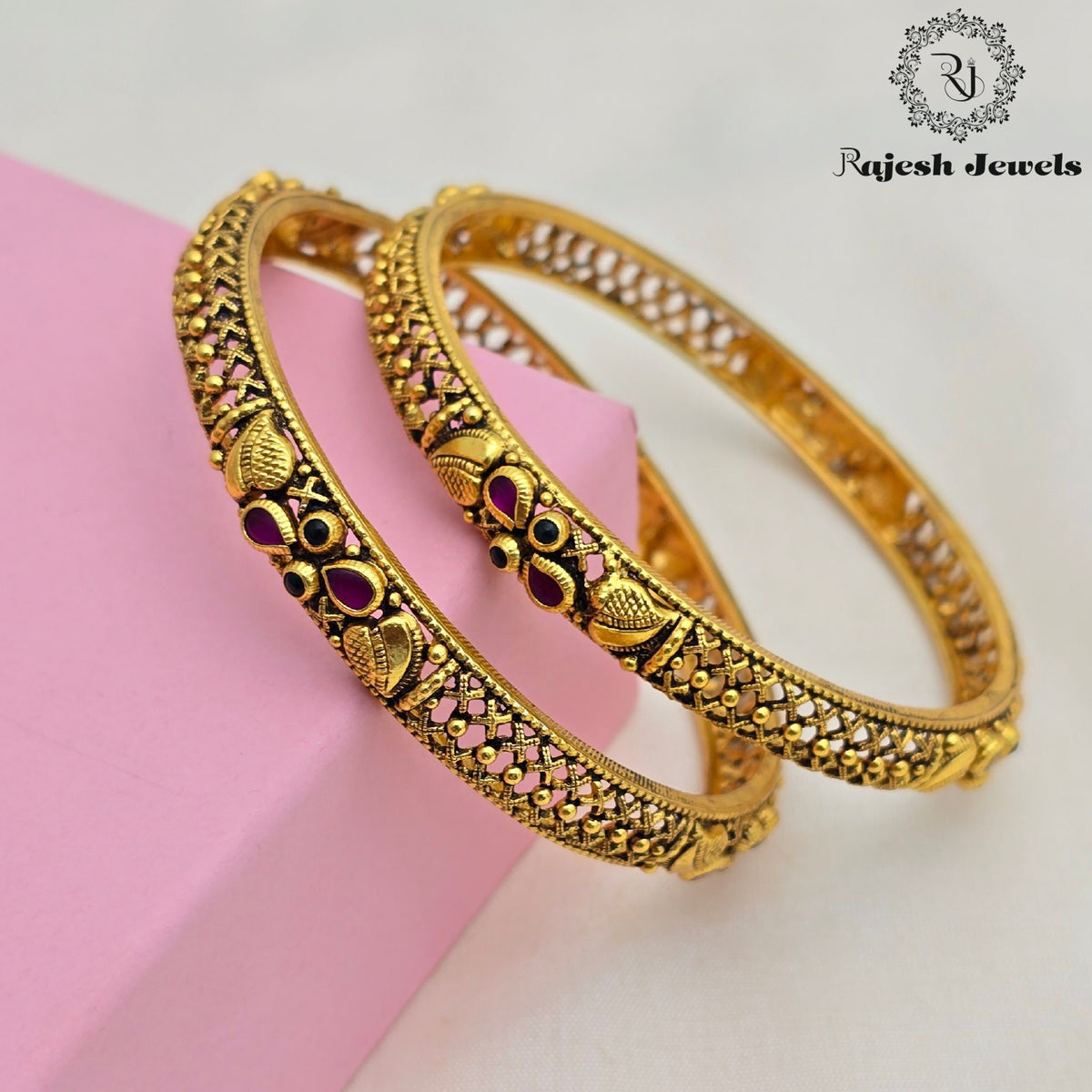 Glorified Gold Plated Bangles