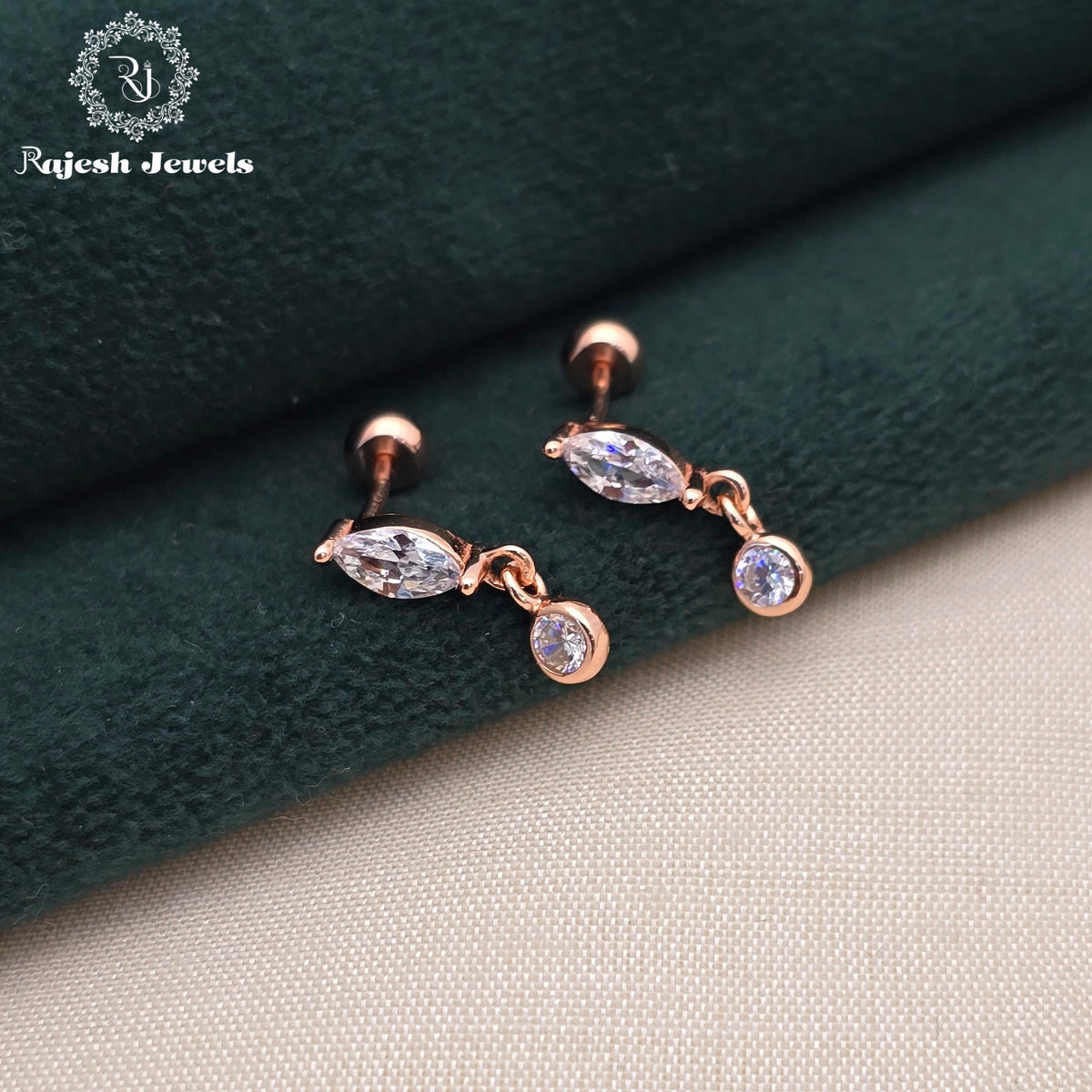 Exuberant Minimalistic Cz Earrings