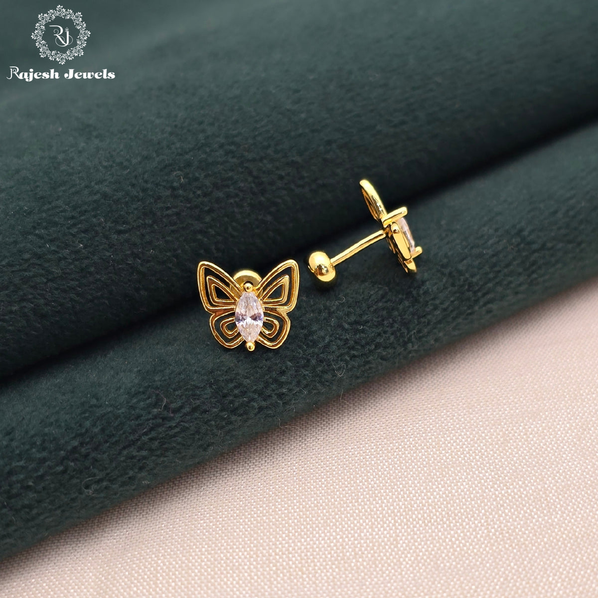 Classy Butterfly Stud Earrings