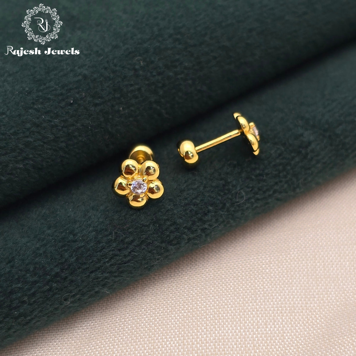 Blossomy Floral Stud Earrings